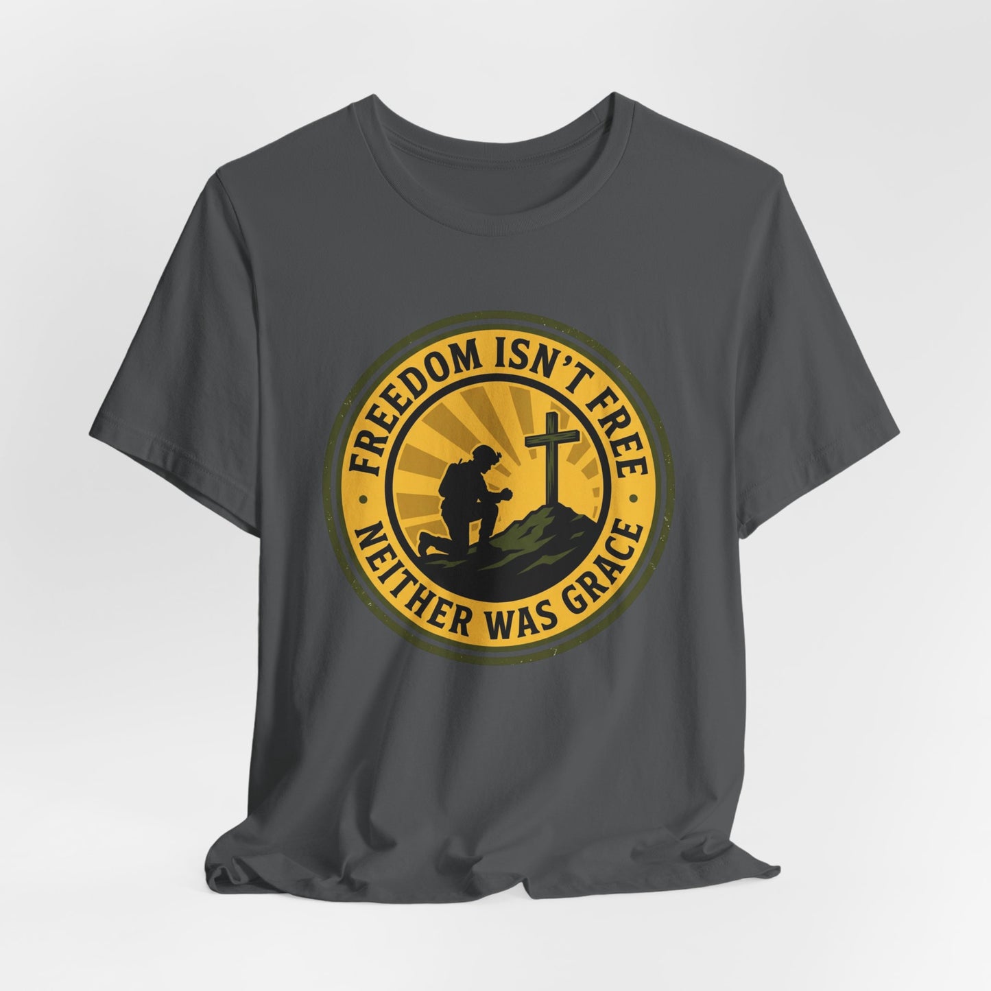 Freedom Isn’t Free Patriotic Christian Soldier T‑Shirt