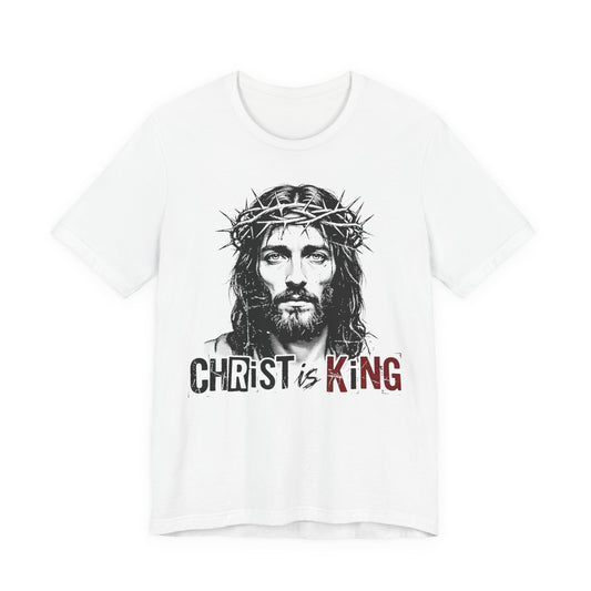 Christ Is King Jesus Portrait - T Shirt