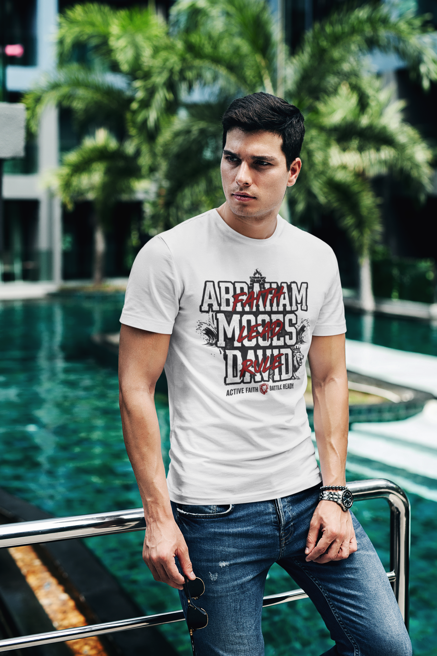 Abraham Moses David Names Graphic T Shirt