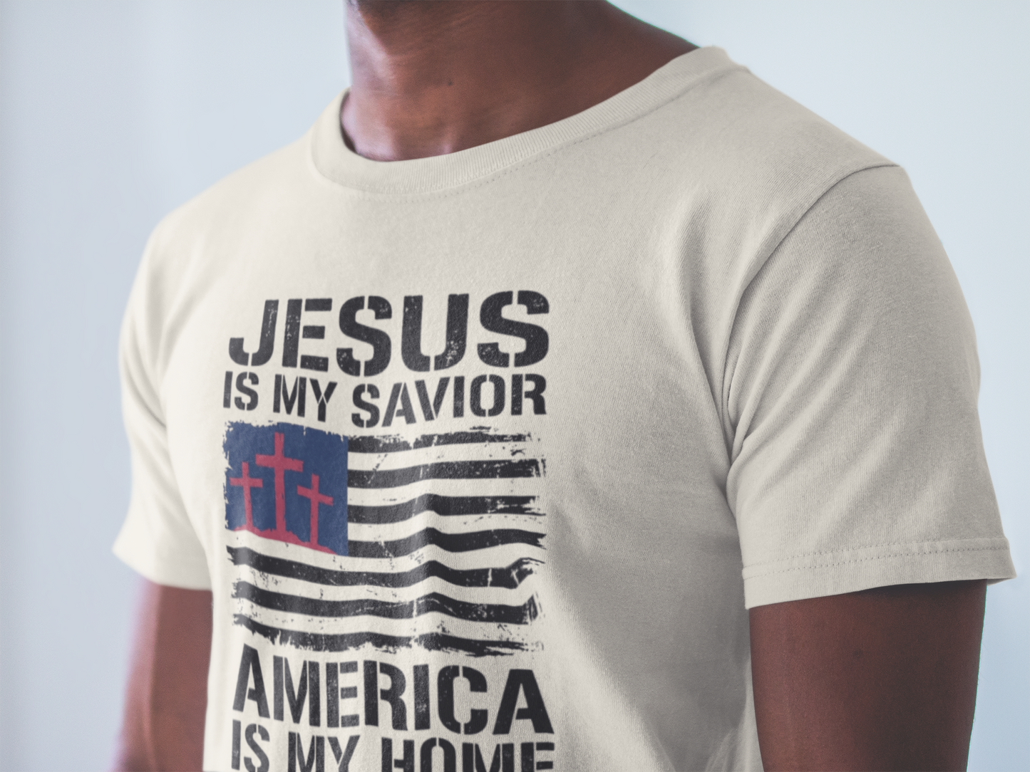 Jesus Is My Savior America Is My Home T-Shirt