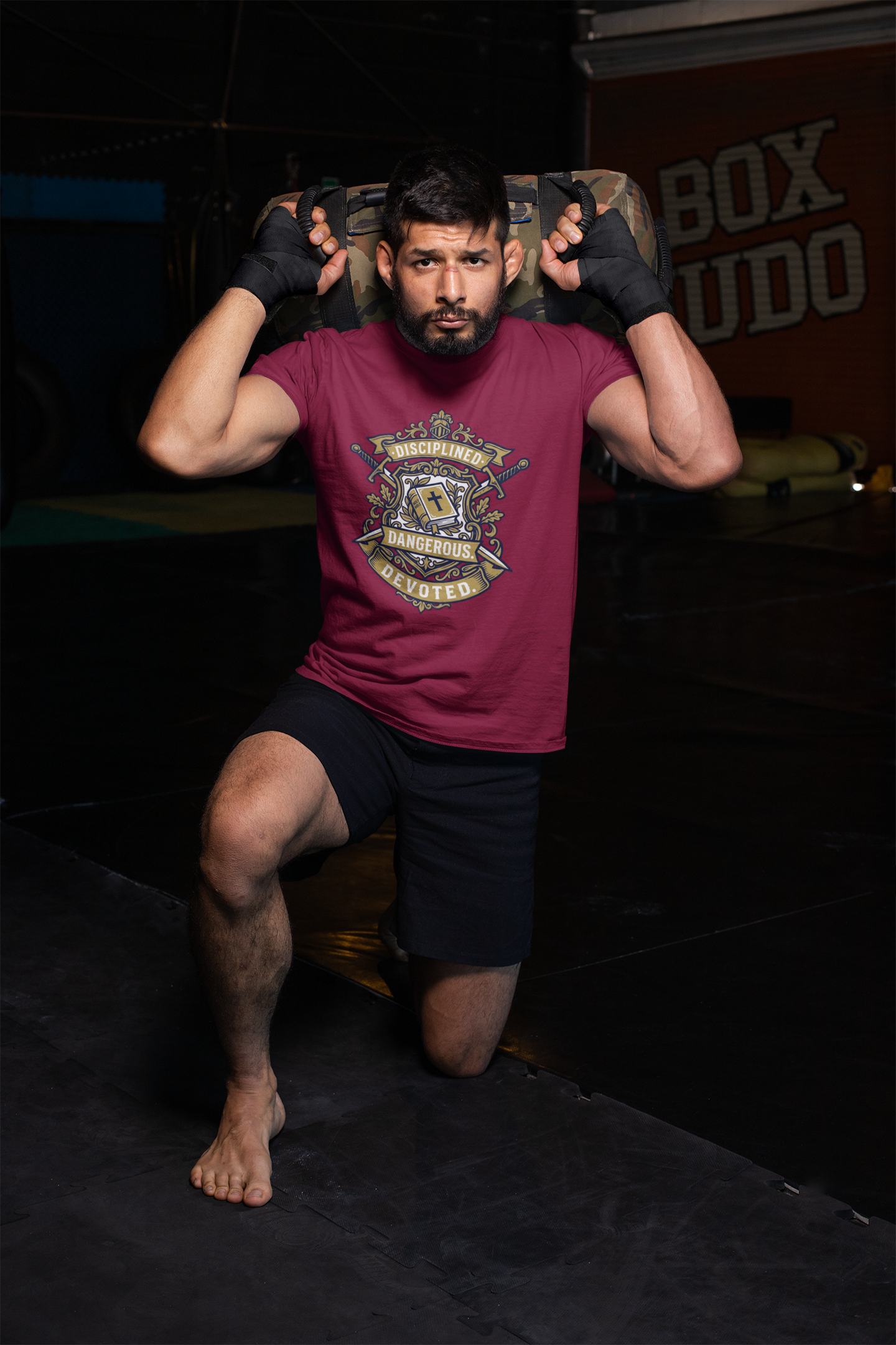 Disciplined Dangerous Devoted Crest T-Shirt