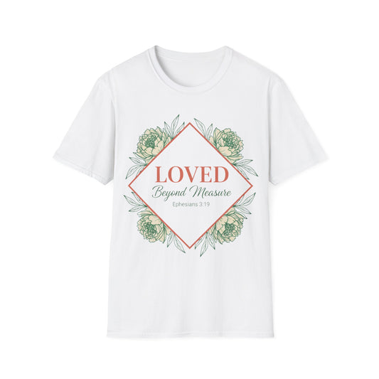 Loved Beyond Measure Floral T‑Shirt