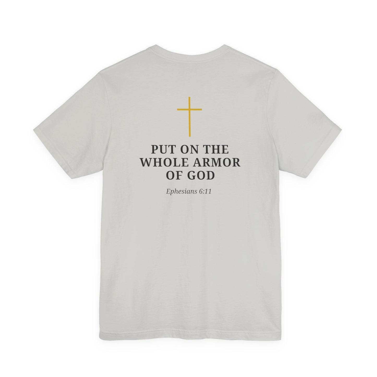Full Armor Of God T-Shirt — Christian Faith Tee with Ephesians 6:11 Scripture