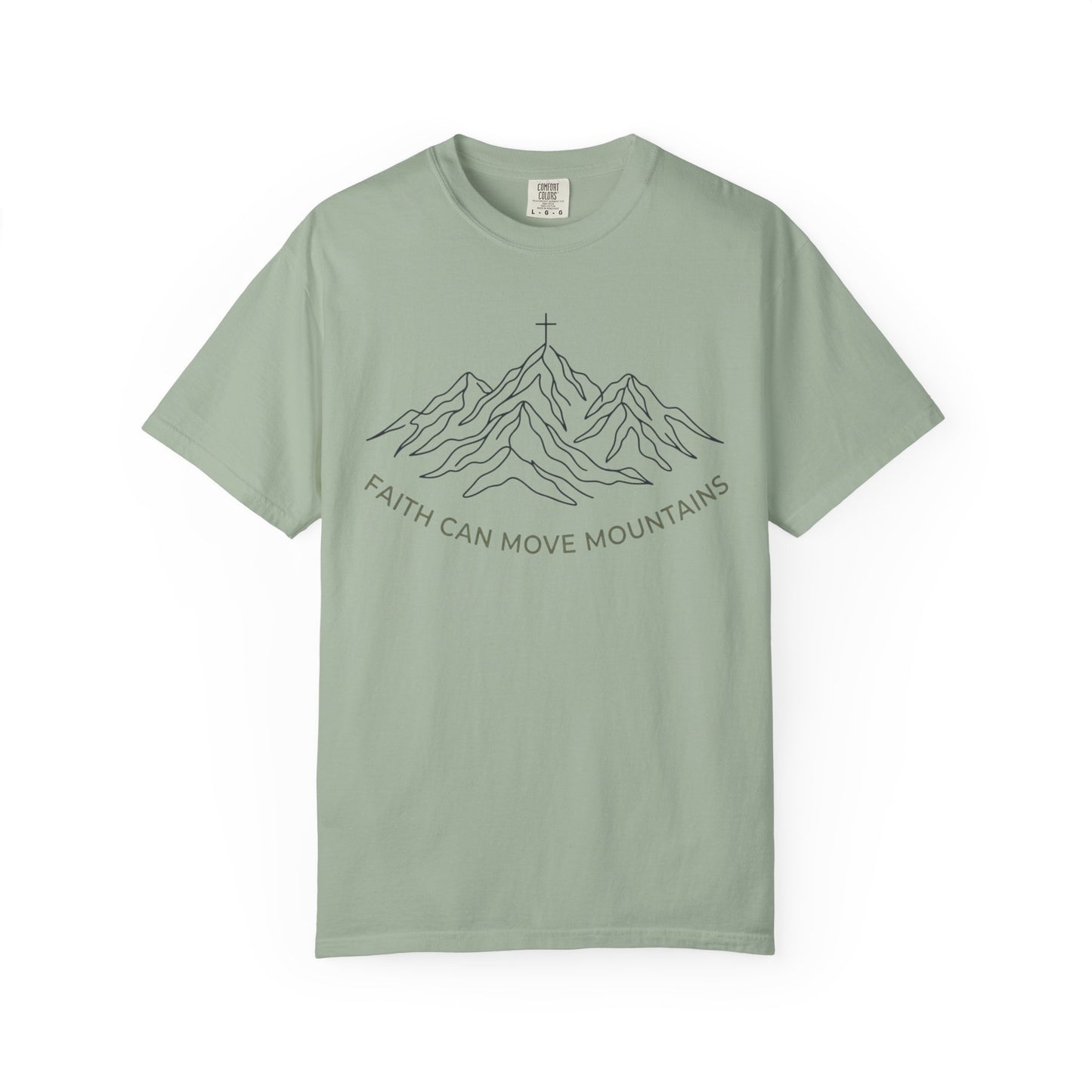 Faith Can Move Mountains Matthew 17:20 T-Shirt