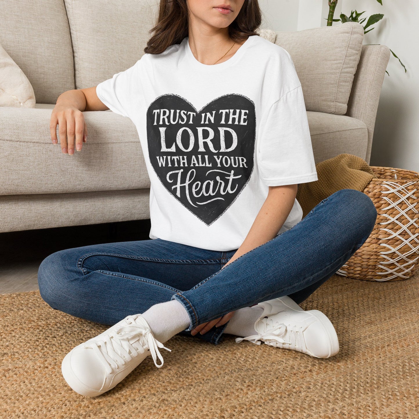 Trust in the Lord Heart T-Shirt