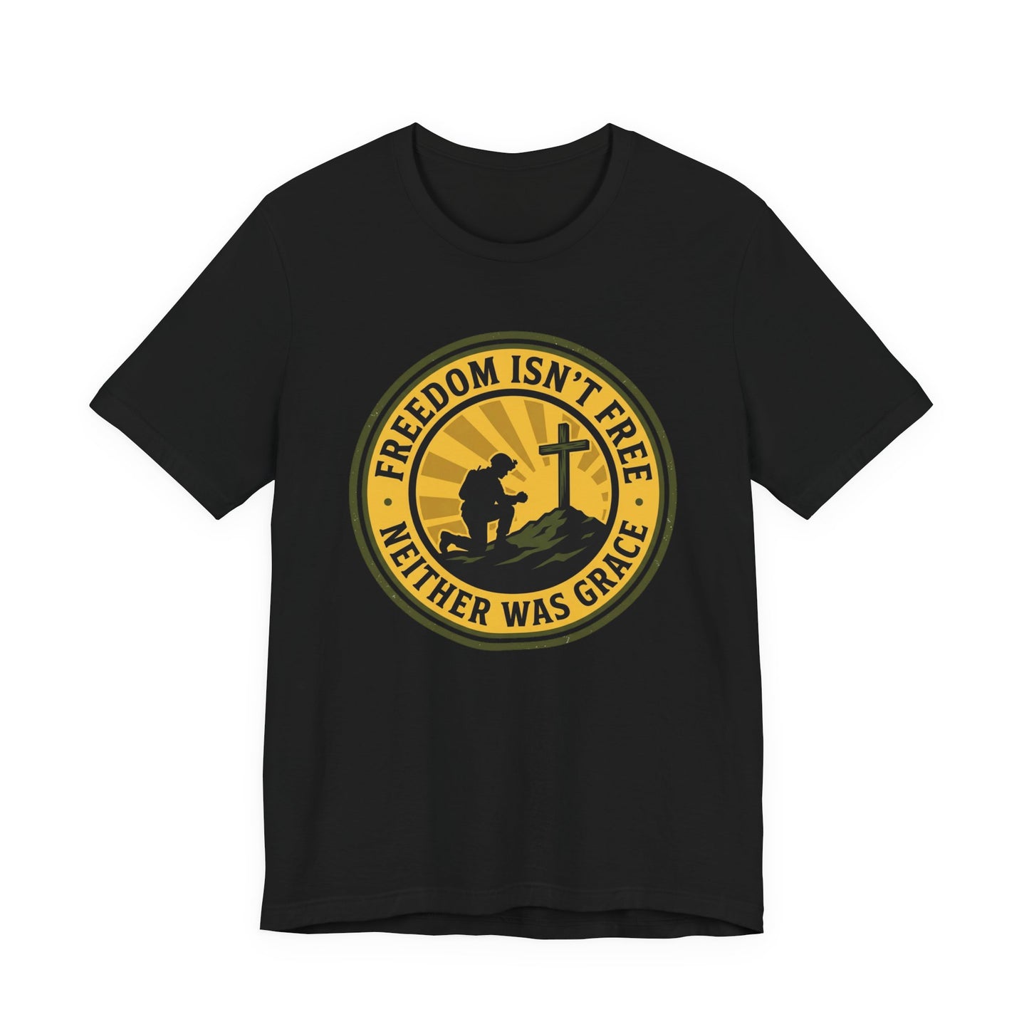 Freedom Isn’t Free Patriotic Christian Soldier T‑Shirt