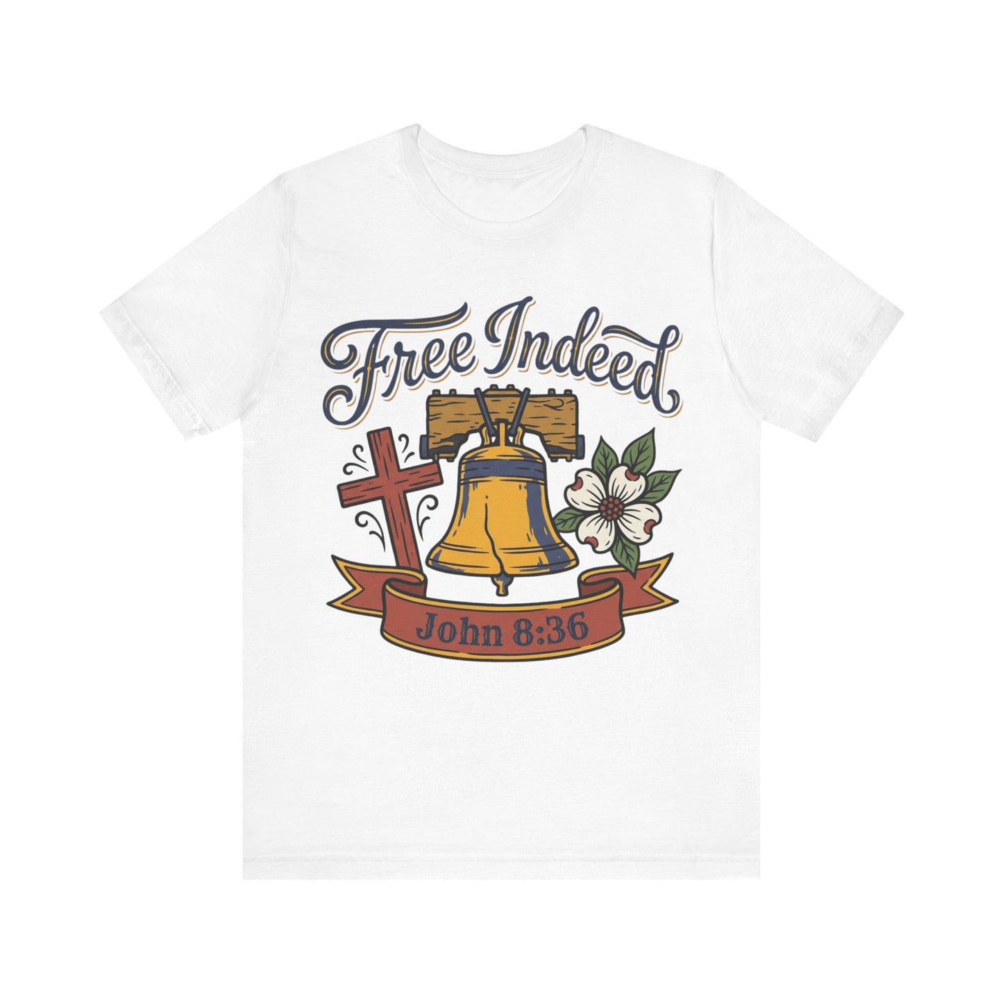Free Indeed Liberty Bell Short Sleeve Tee