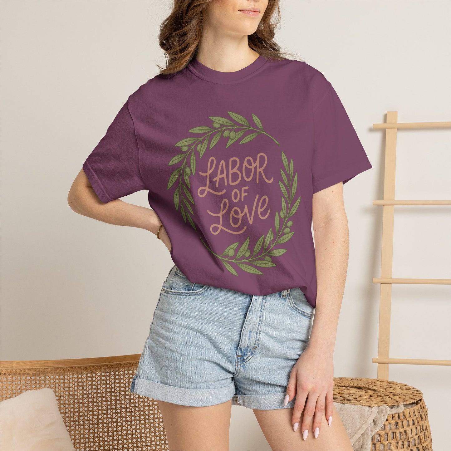 Labor of Love Wreath T-Shirt