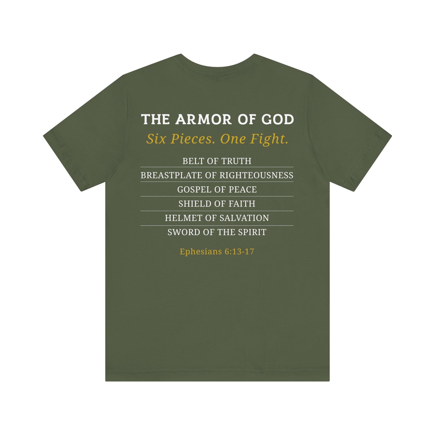 Armor of God Ephesians 6:11-17 T-Shirt