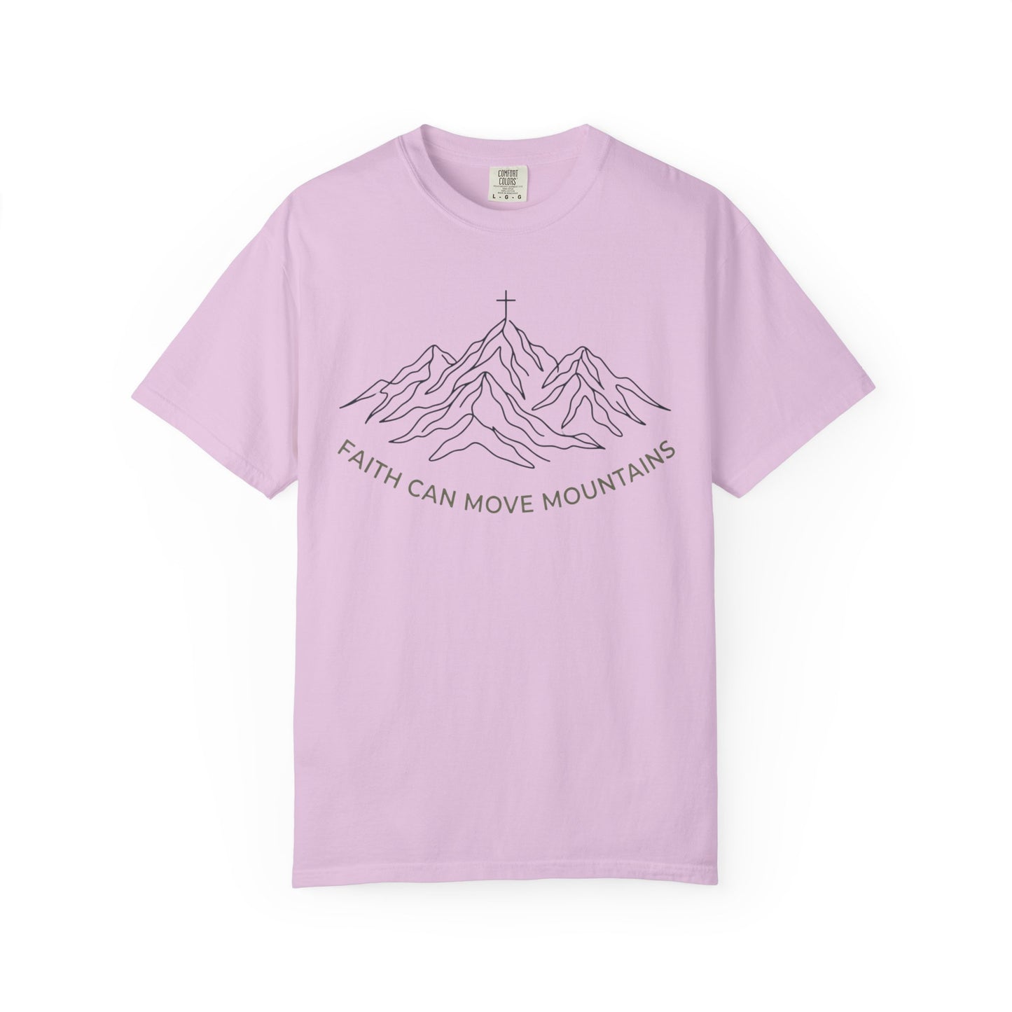 Faith Can Move Mountains Matthew 17:20 T-Shirt