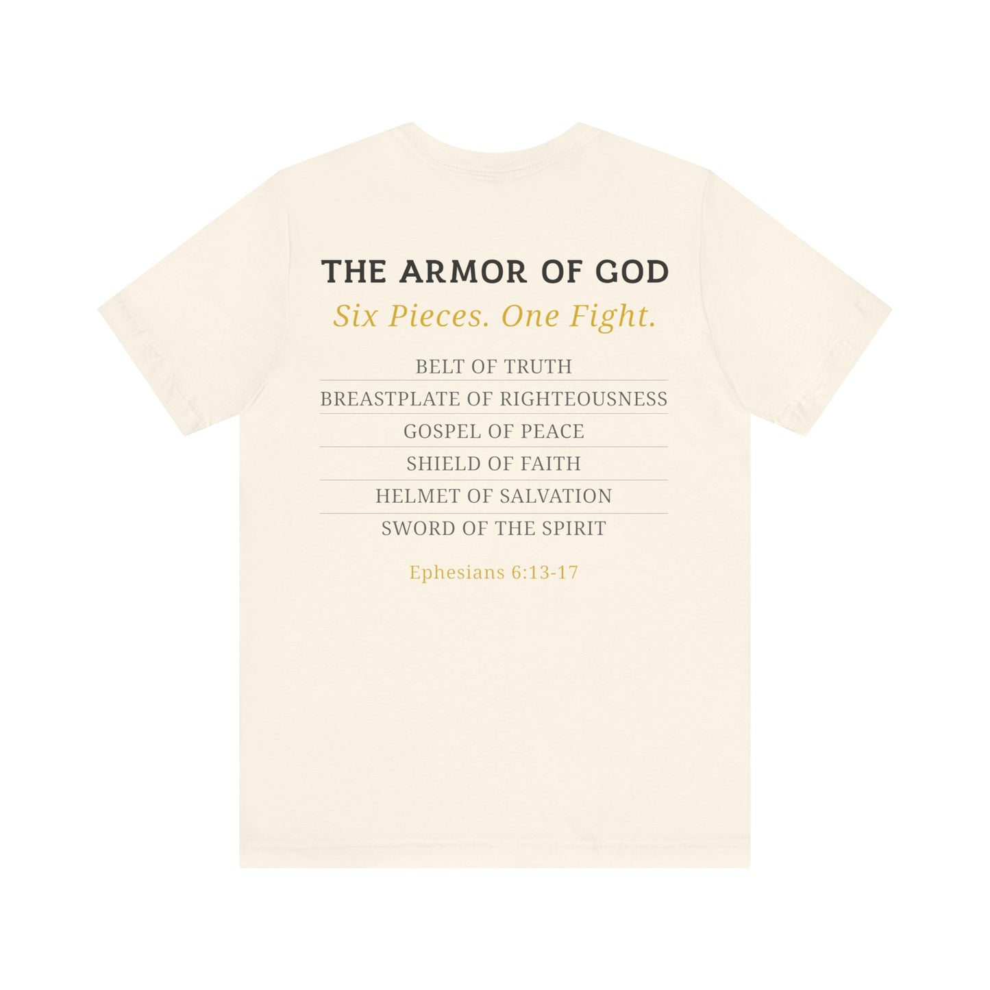 Armor of God Ephesians 6:11-17 T-Shirt