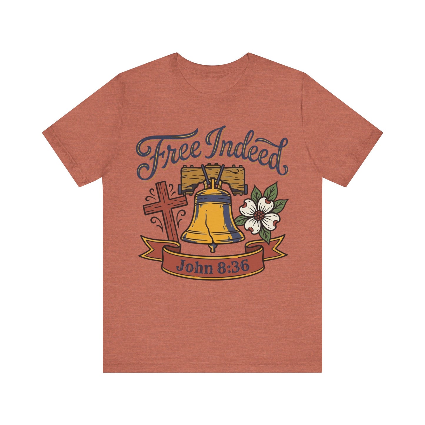 Free Indeed Liberty Bell Short Sleeve Tee