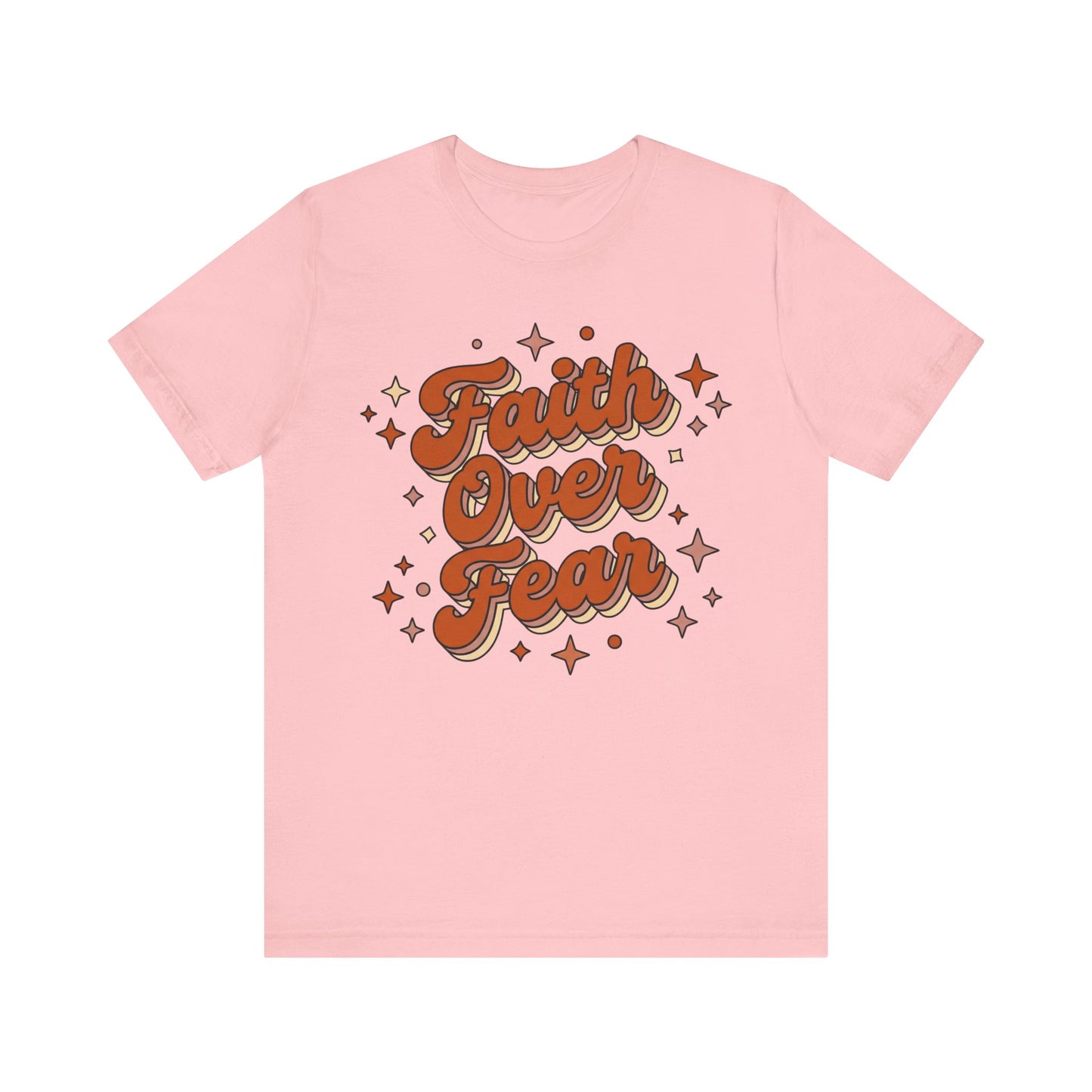 Faith Over Fear Retro T-Shirt