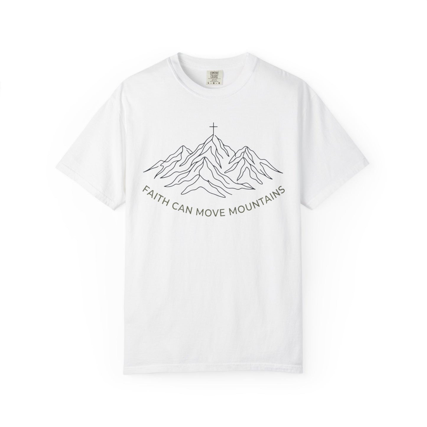 Faith Can Move Mountains Matthew 17:20 T-Shirt