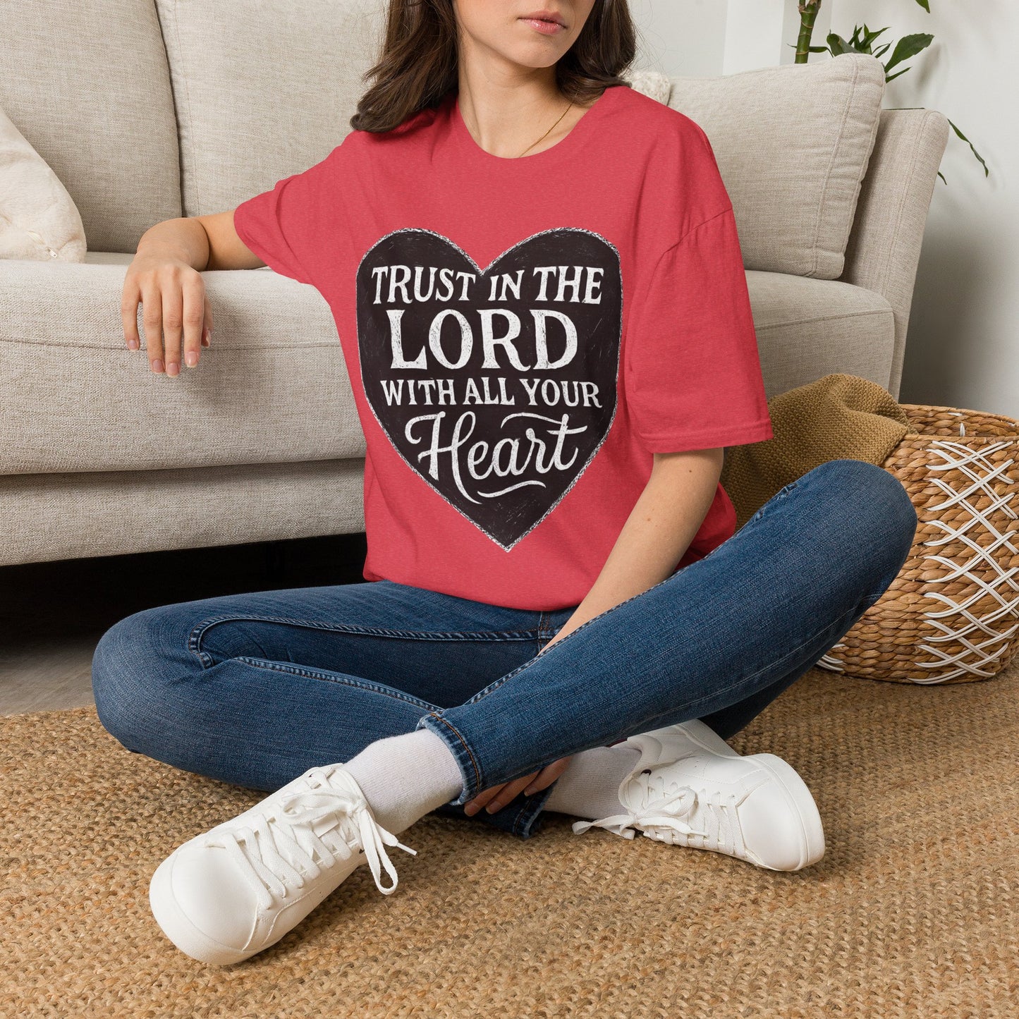 Trust in the Lord Heart T-Shirt