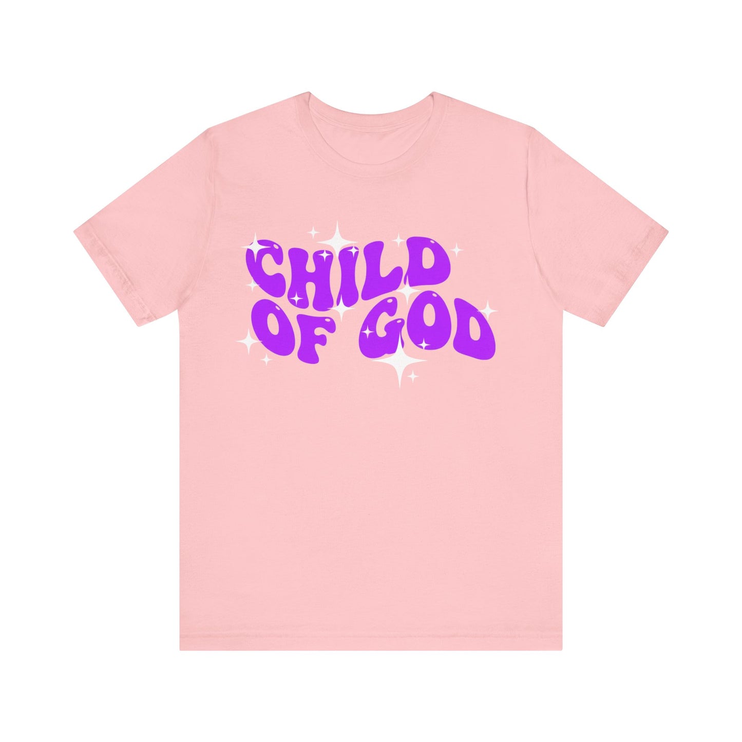 Child of God Retro Purple Faith T-Shirt
