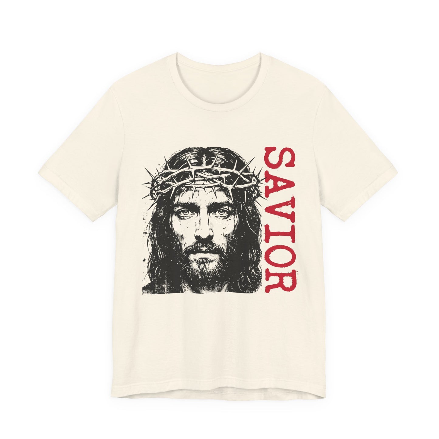 Savior Jesus Portrait - T Shirt