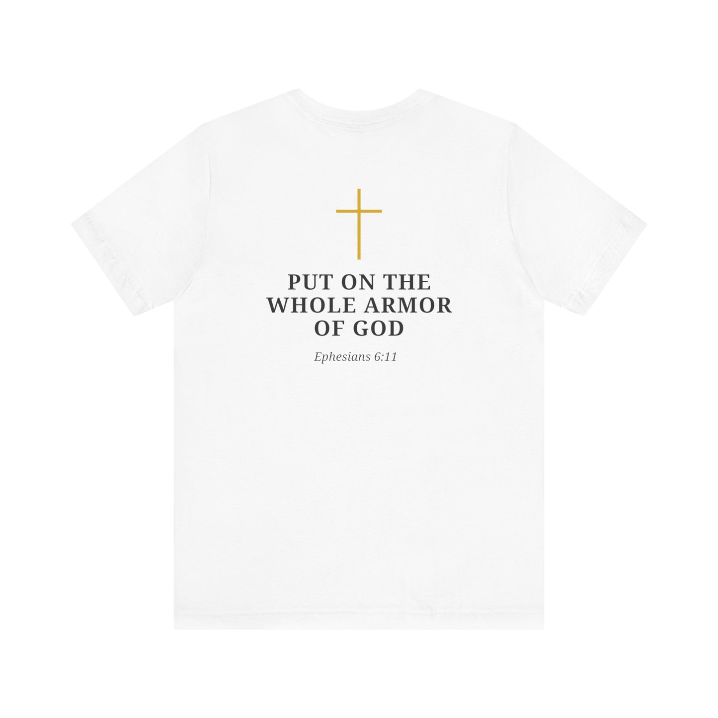 Full Armor Of God T-Shirt — Christian Faith Tee with Ephesians 6:11 Scripture