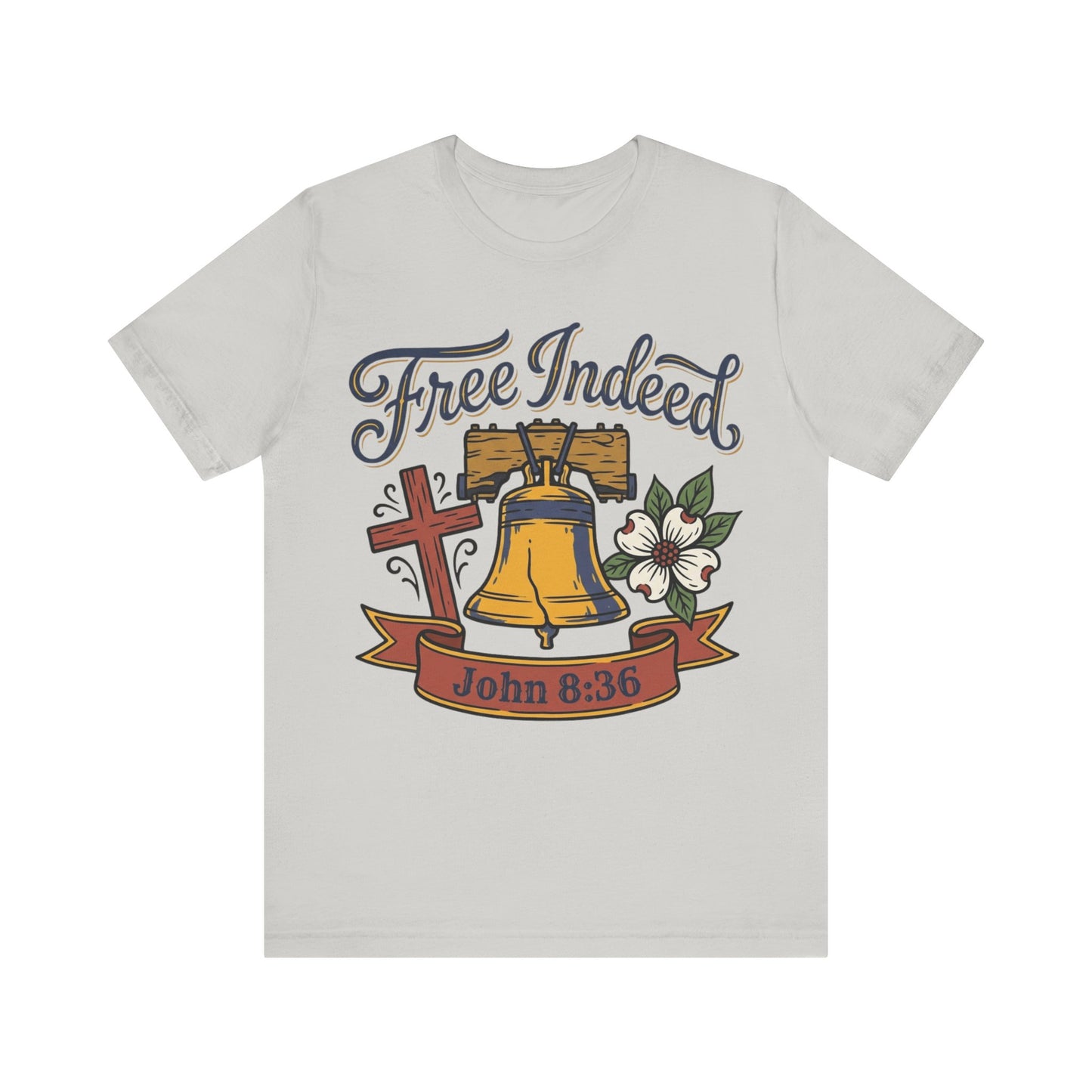 Free Indeed Liberty Bell Short Sleeve Tee