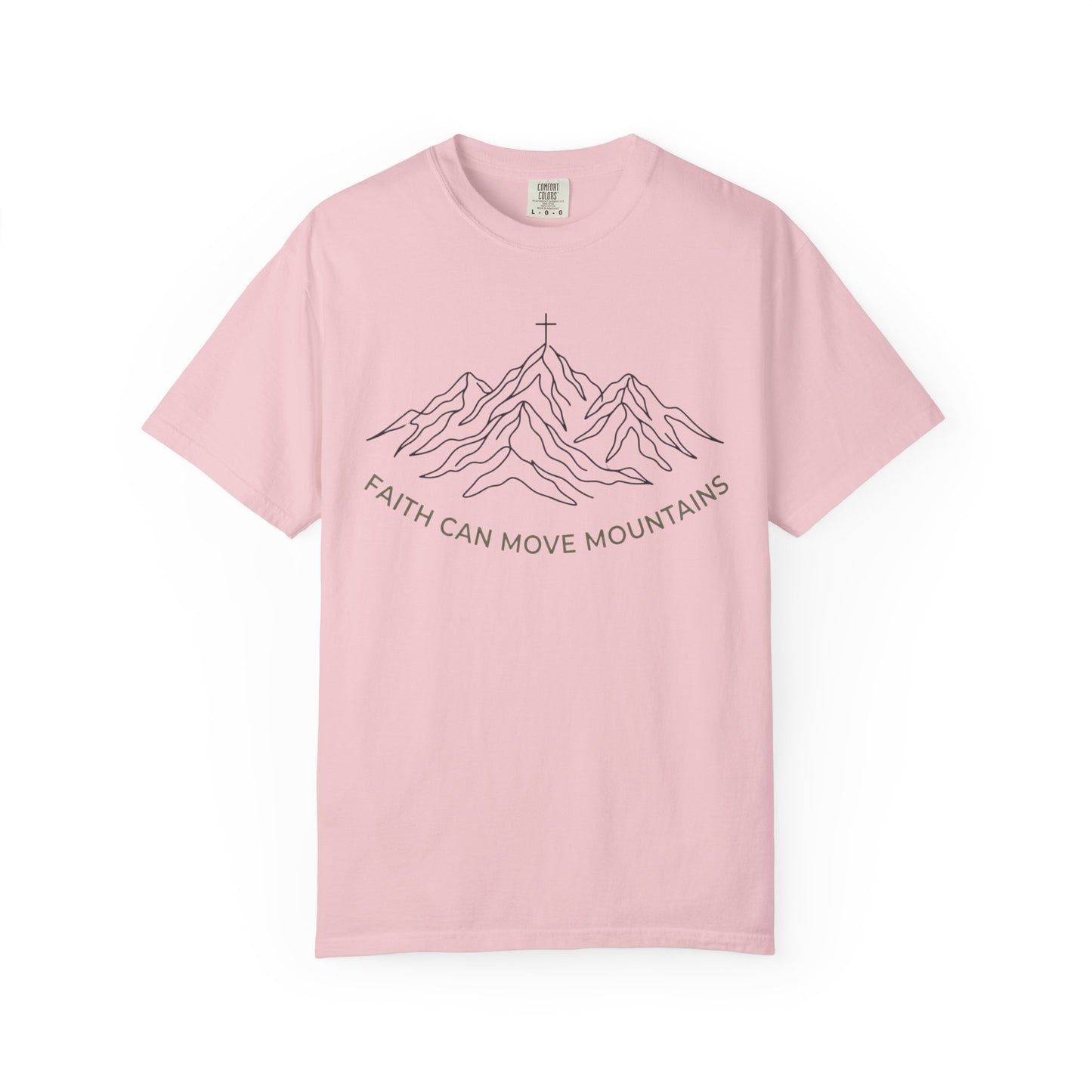 Faith Can Move Mountains Matthew 17:20 T-Shirt