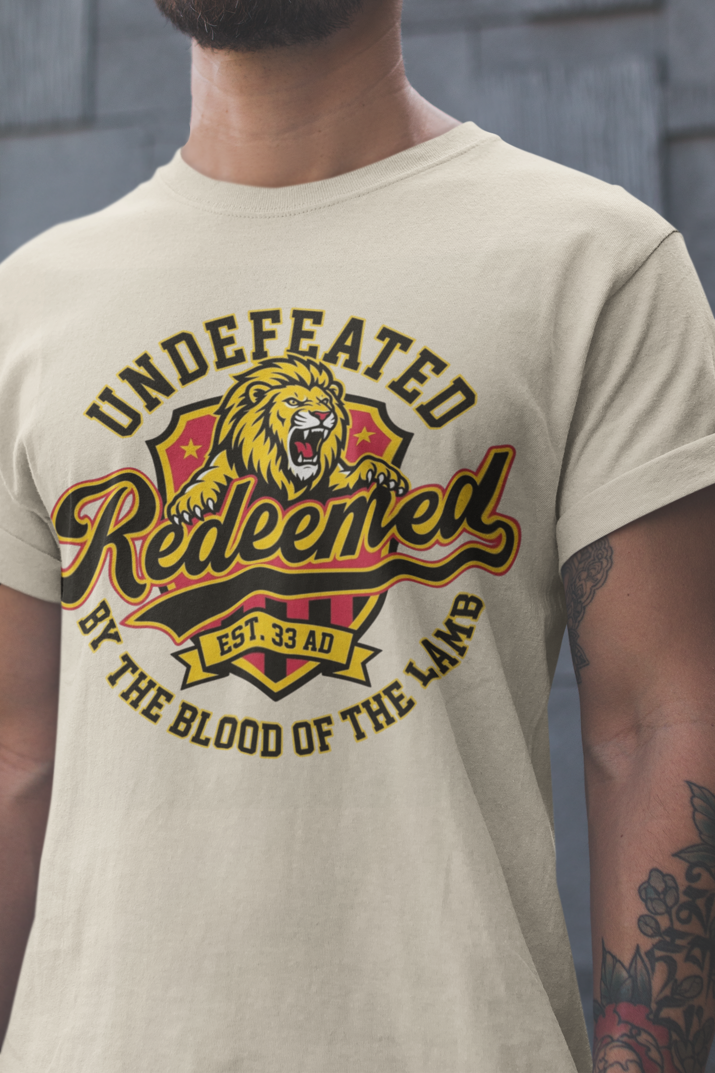 Undefeated Redeemed Short Sleeve Tee