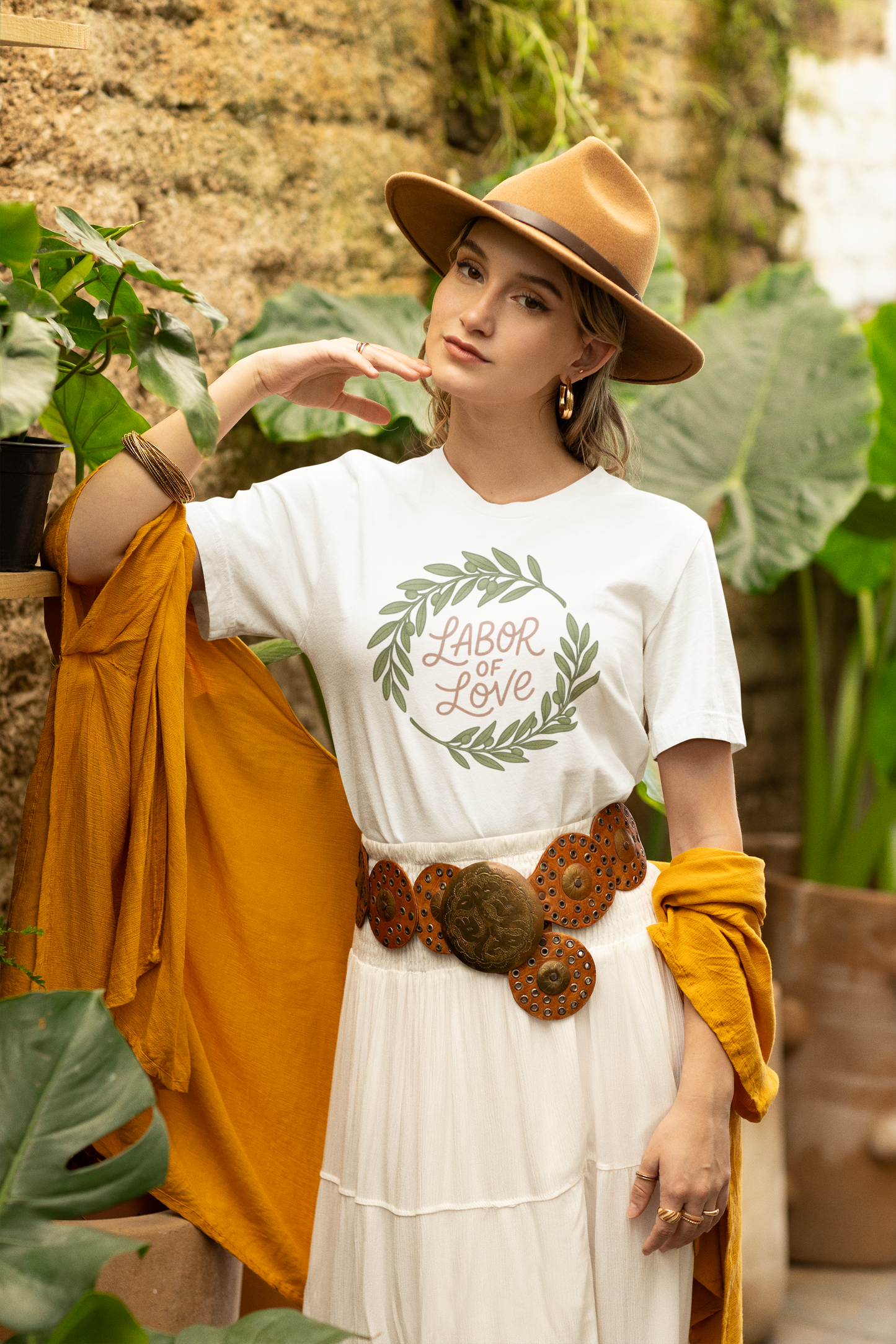 Labor of Love Wreath T-Shirt