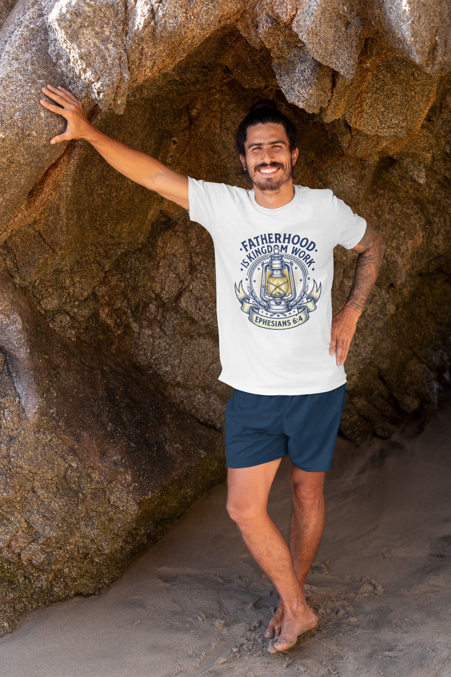 Fatherhood Is Kingdom Work Ephesians 6:4 T‑Shirt