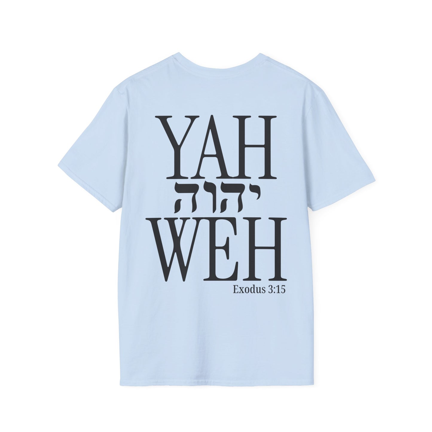 YHWH / יהוה Minimalist Faith T-Shirt