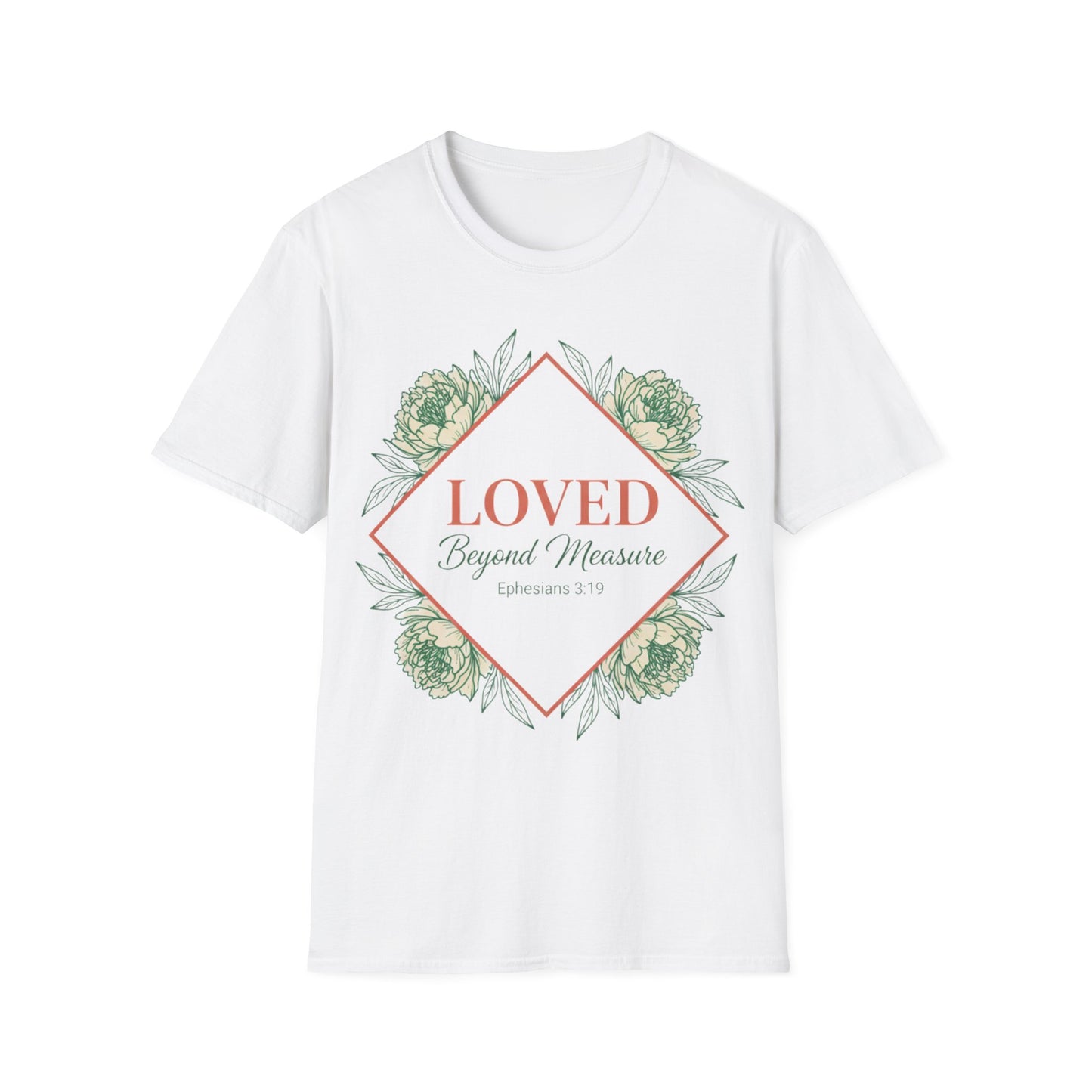 Loved Beyond Measure Floral T‑Shirt