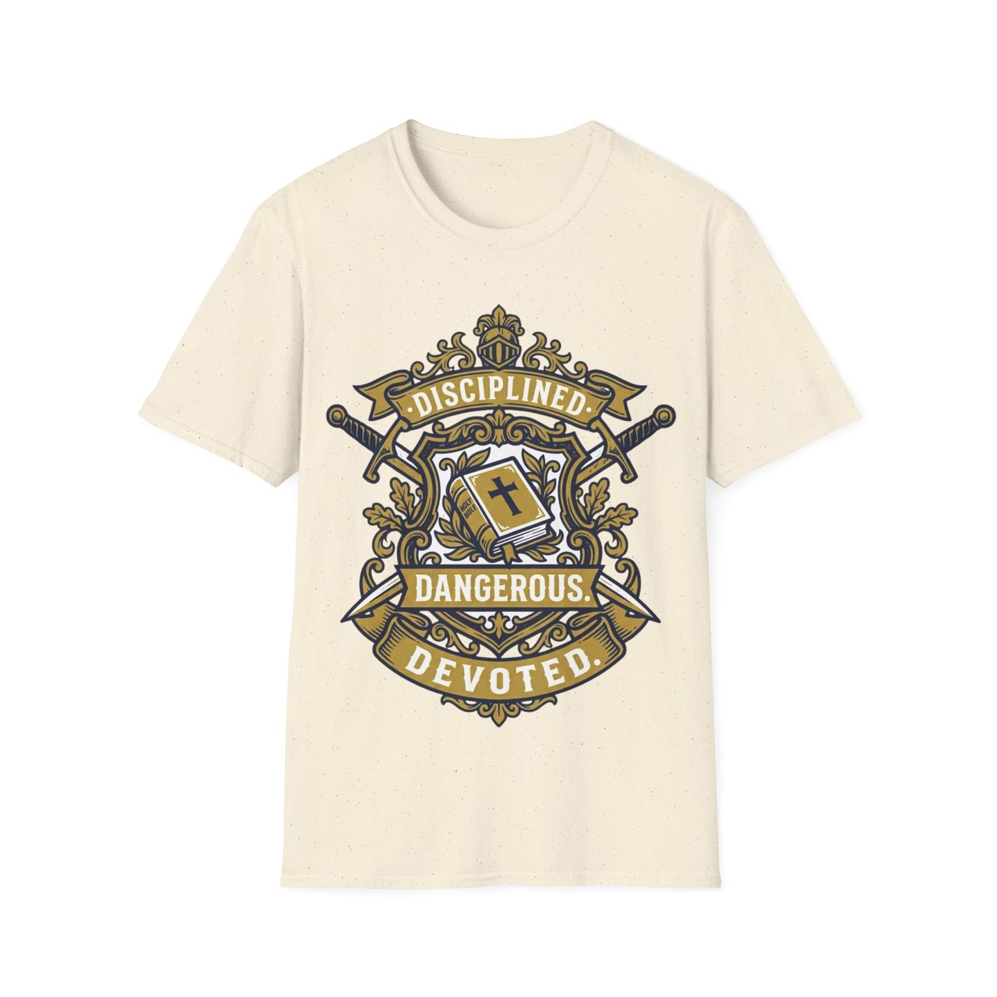 Disciplined Dangerous Devoted Crest T-Shirt