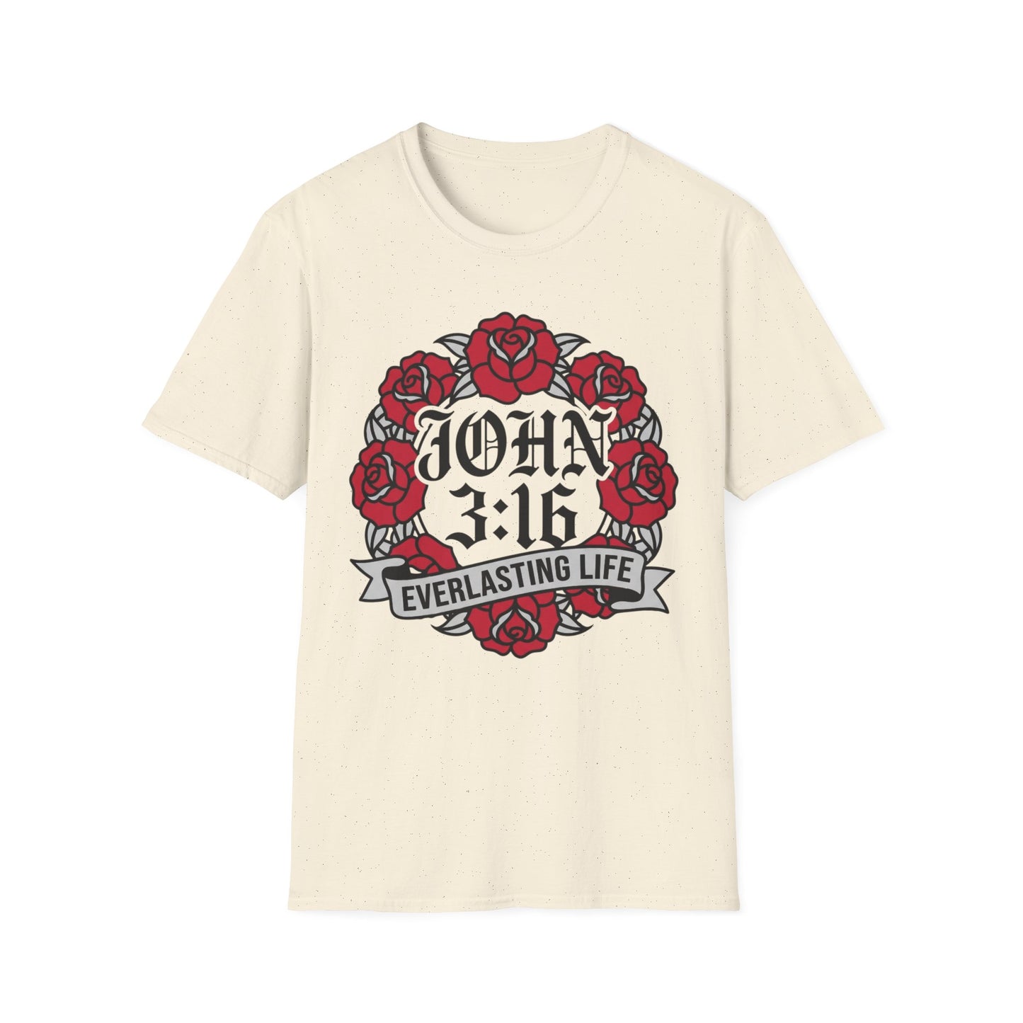 John 3:16 Rose T-Shirt