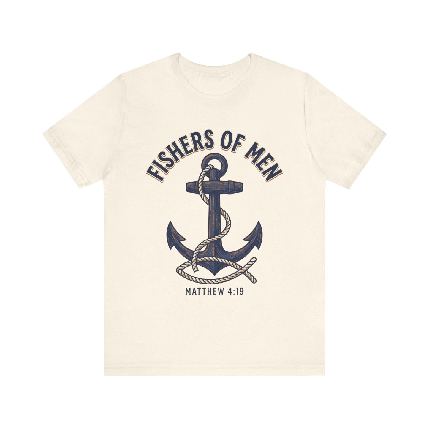 Fishers of Men Nautical Anchor Matthew 4:19 T‑Shirt