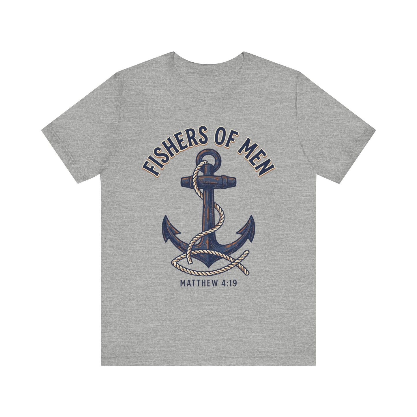 Fishers of Men Nautical Anchor Matthew 4:19 T‑Shirt