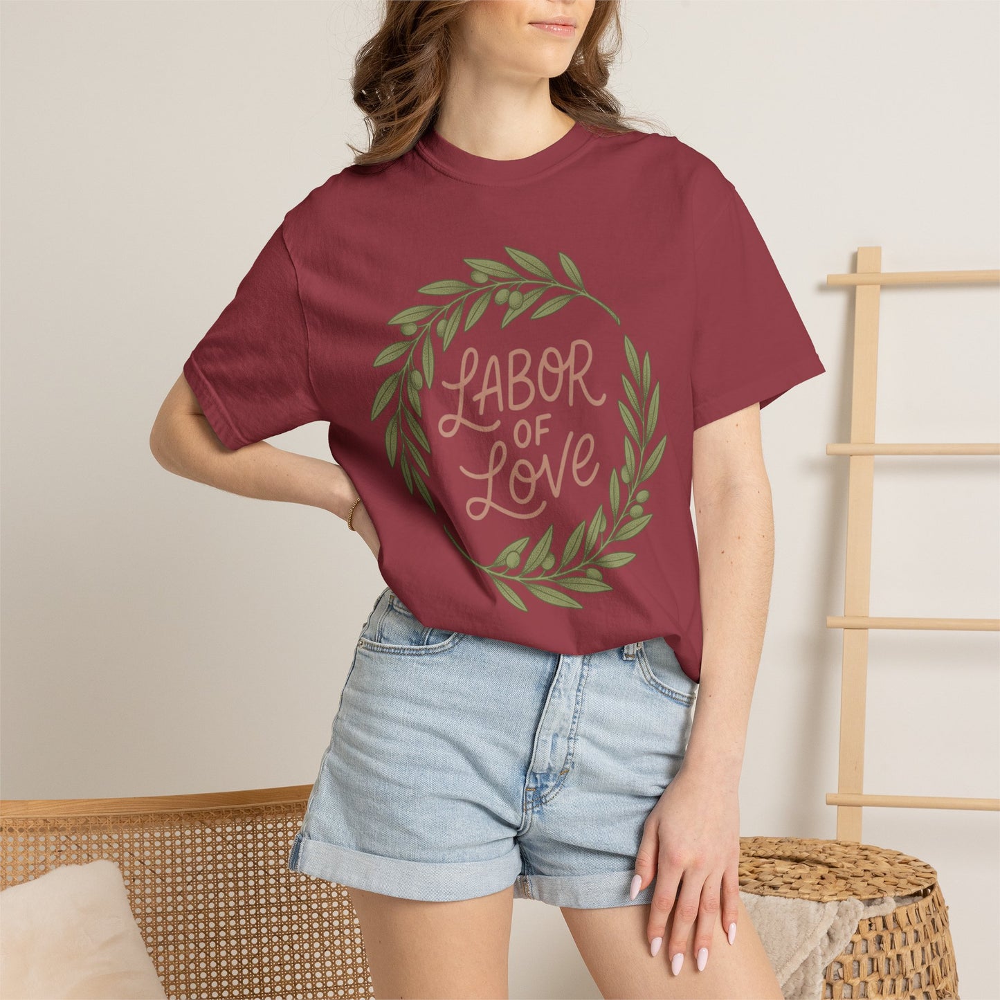 Labor of Love Wreath T-Shirt