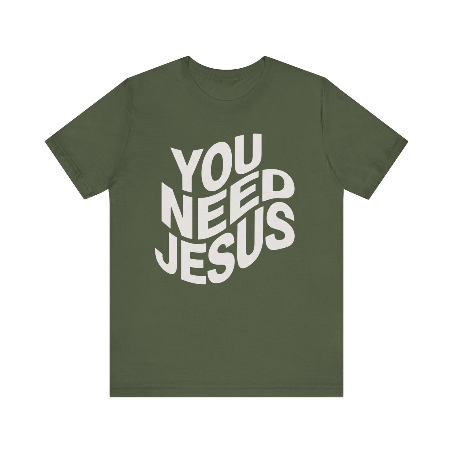 You Need Jesus Wavy T-Shirt