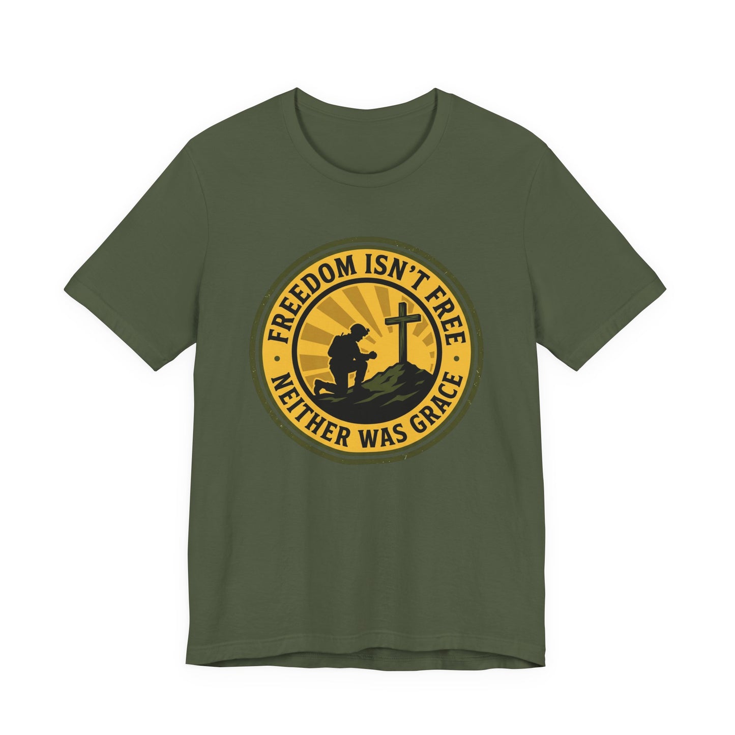 Freedom Isn’t Free Patriotic Christian Soldier T‑Shirt