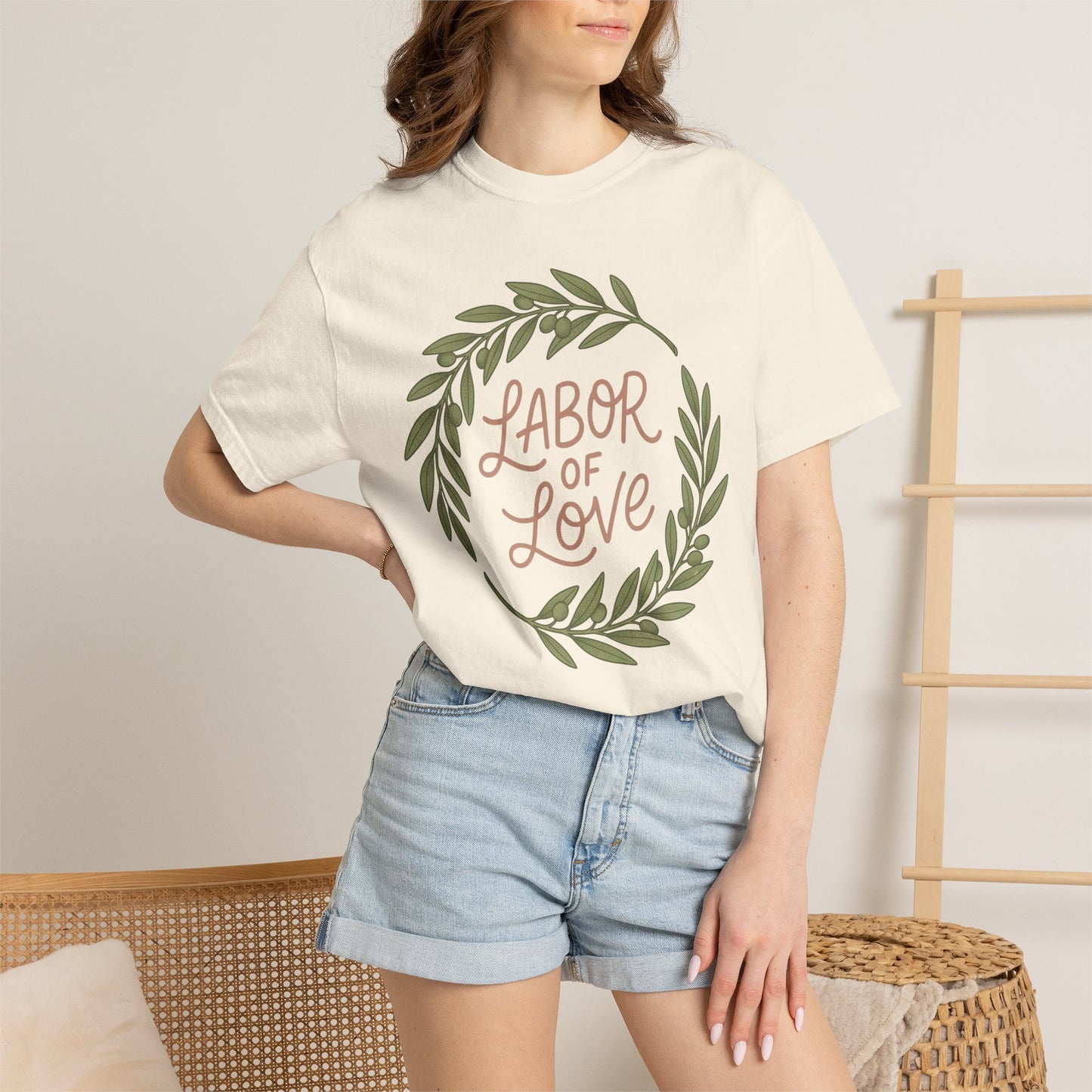 Labor of Love Wreath T-Shirt