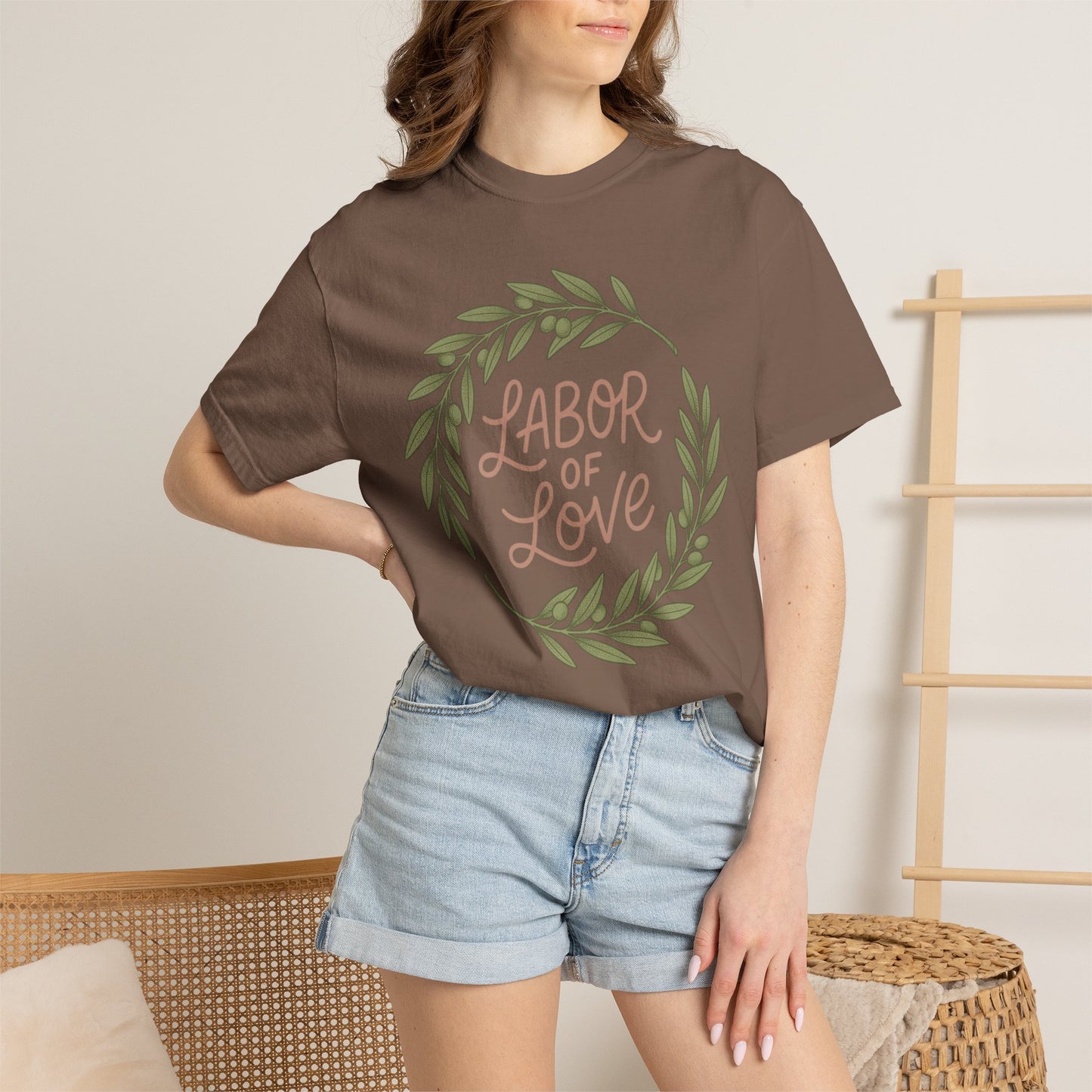 Labor of Love Wreath T-Shirt