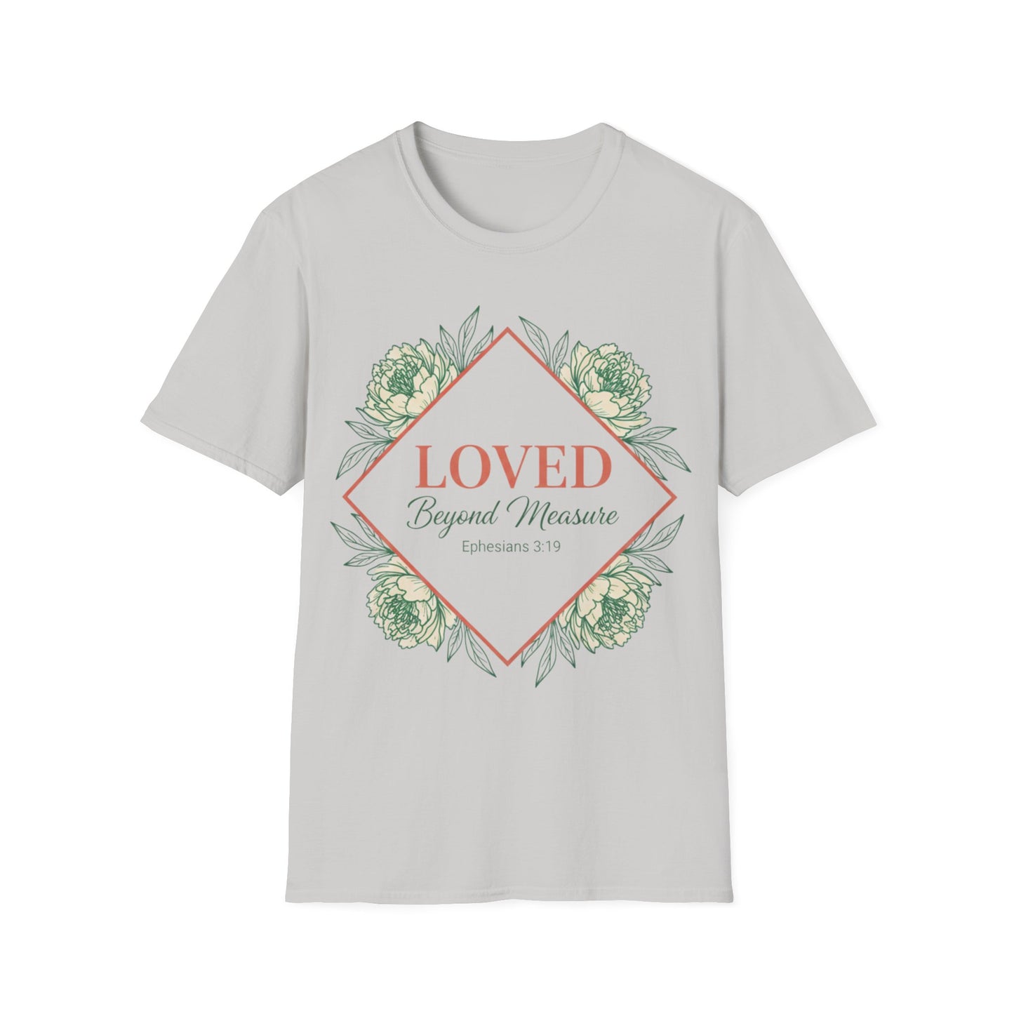 Loved Beyond Measure Floral T‑Shirt