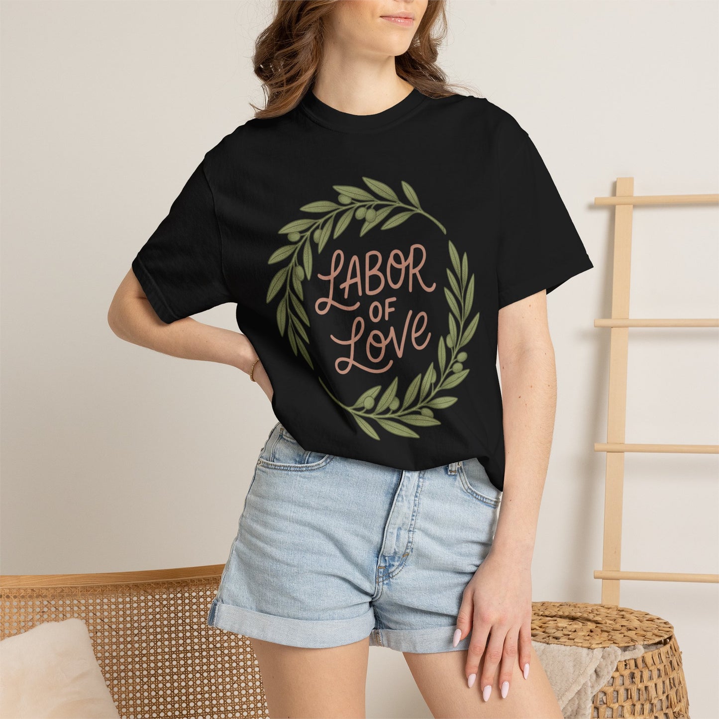 Labor of Love Wreath T-Shirt