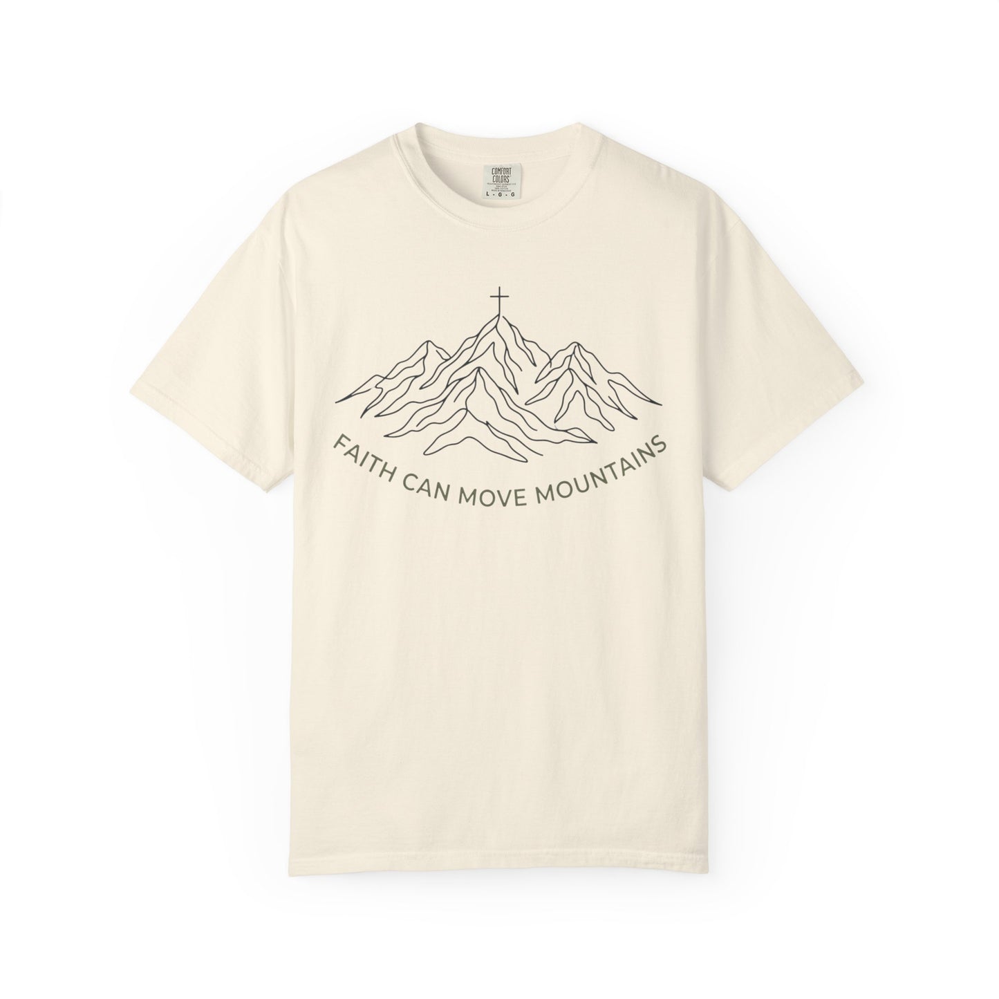 Faith Can Move Mountains Matthew 17:20 T-Shirt
