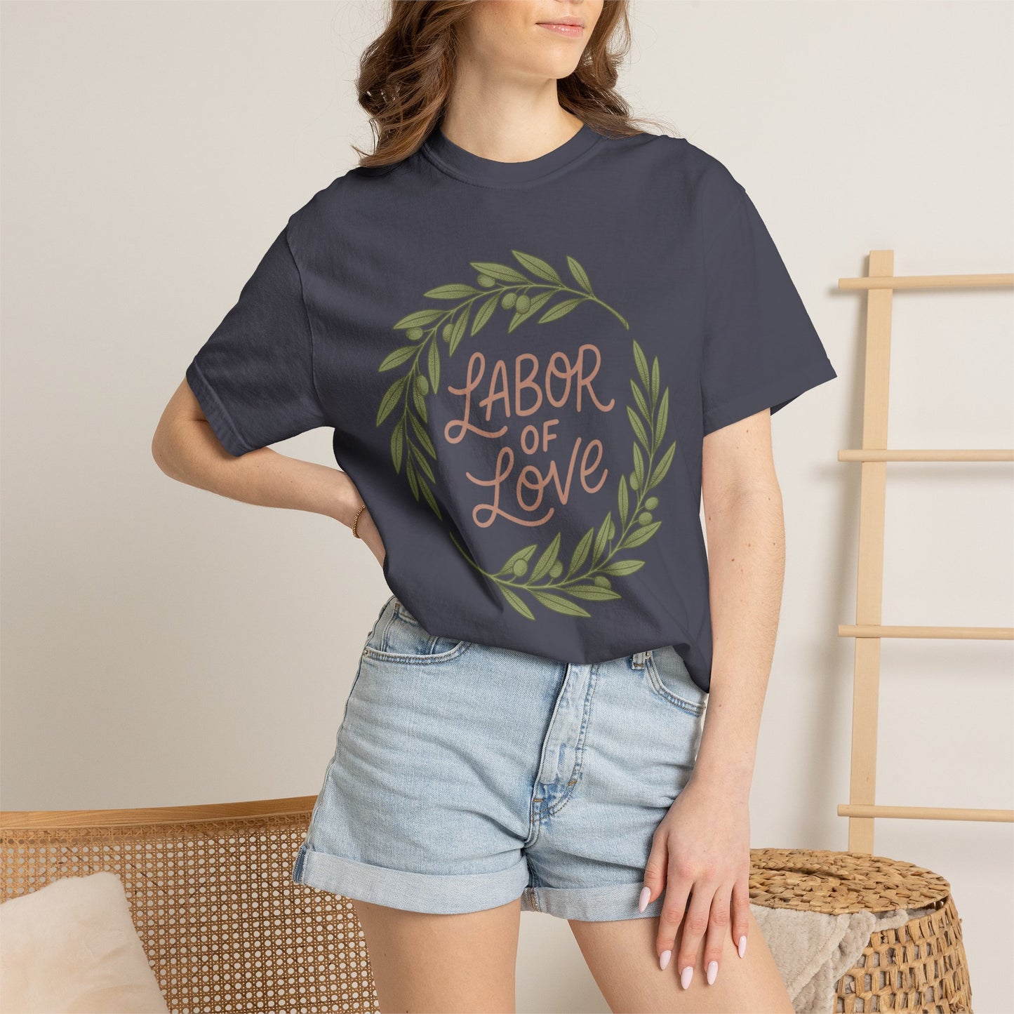 Labor of Love Wreath T-Shirt