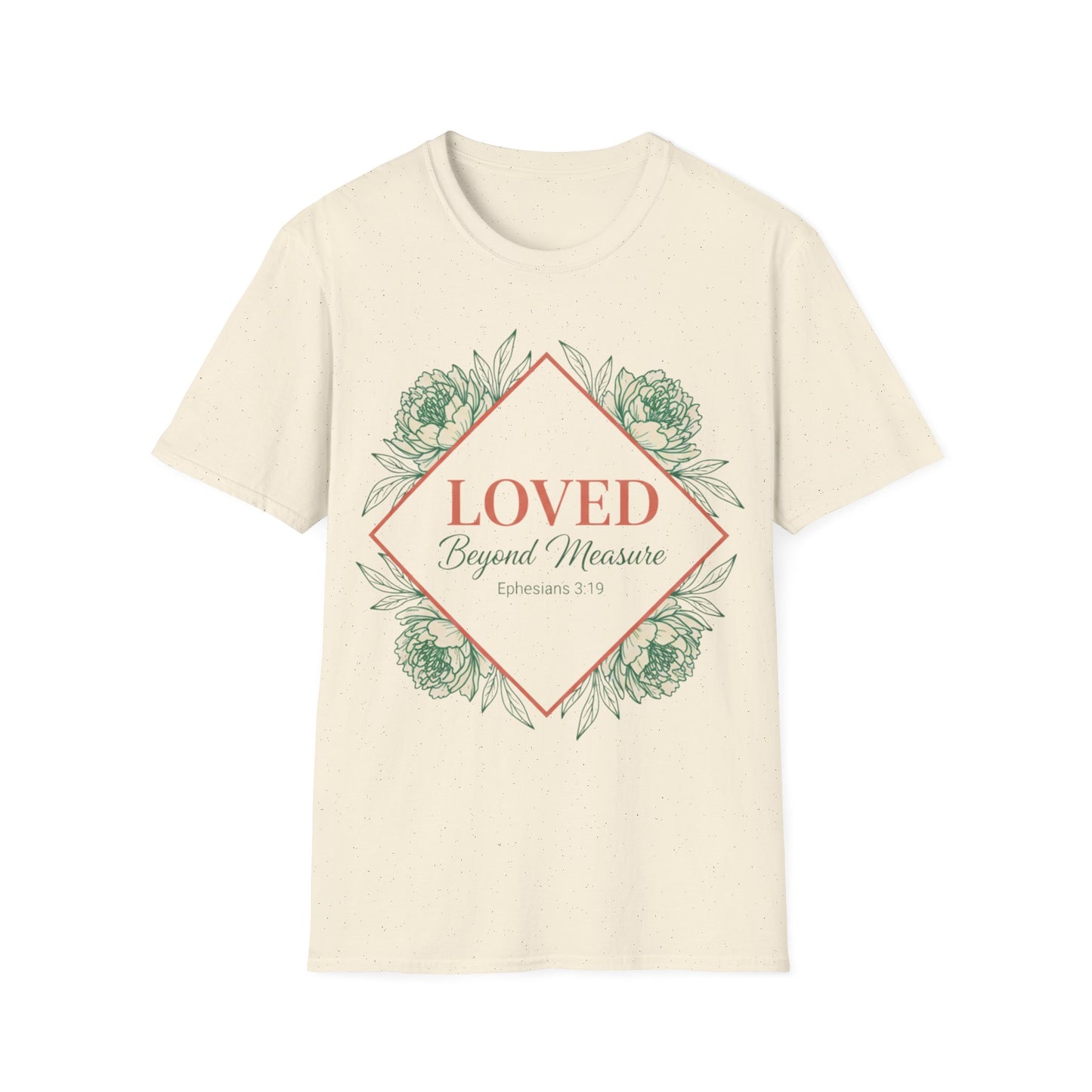 Loved Beyond Measure Floral T‑Shirt