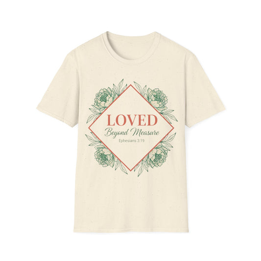 Loved Beyond Measure Floral T‑Shirt