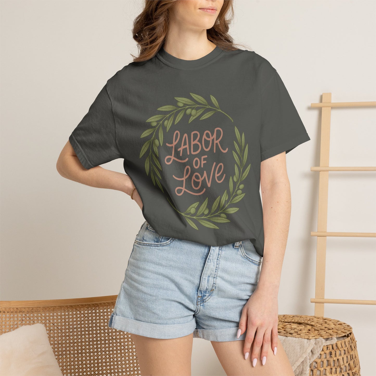 Labor of Love Wreath T-Shirt