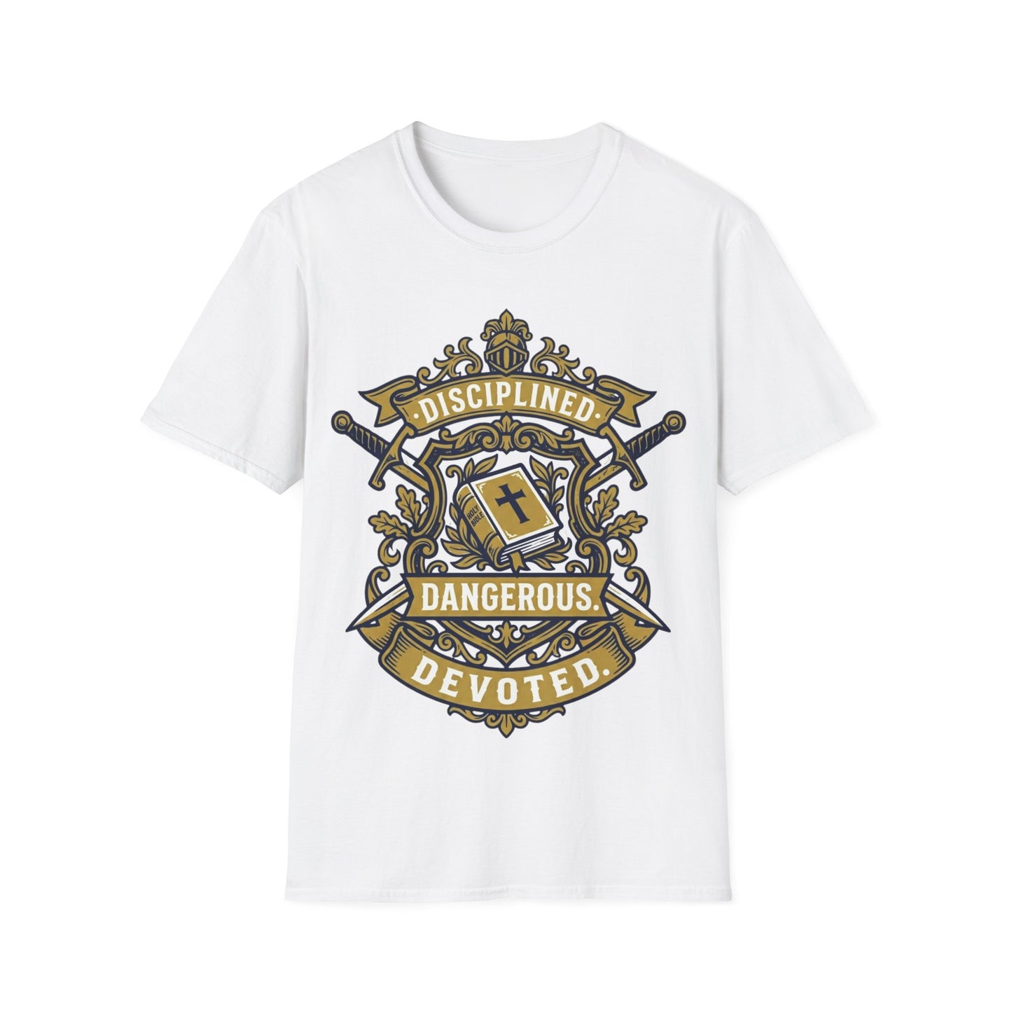 Disciplined Dangerous Devoted Crest T-Shirt