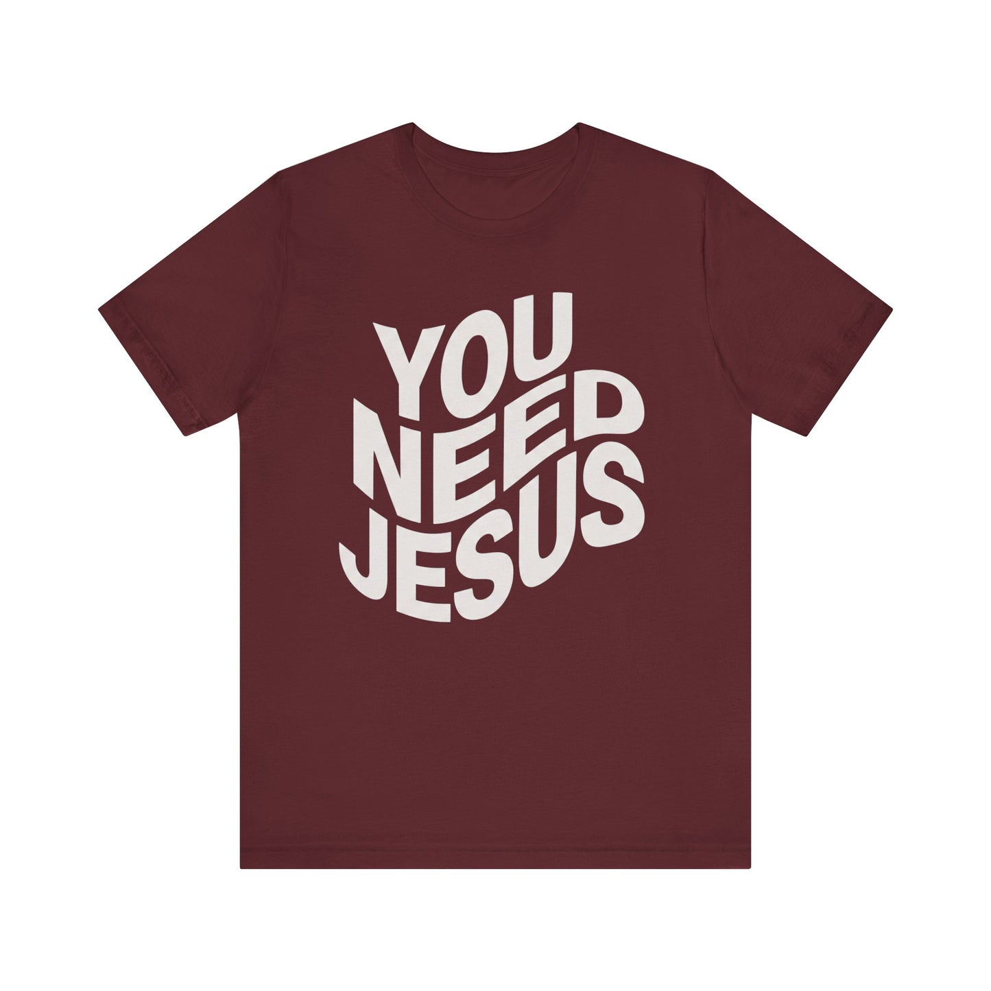 You Need Jesus Wavy T-Shirt