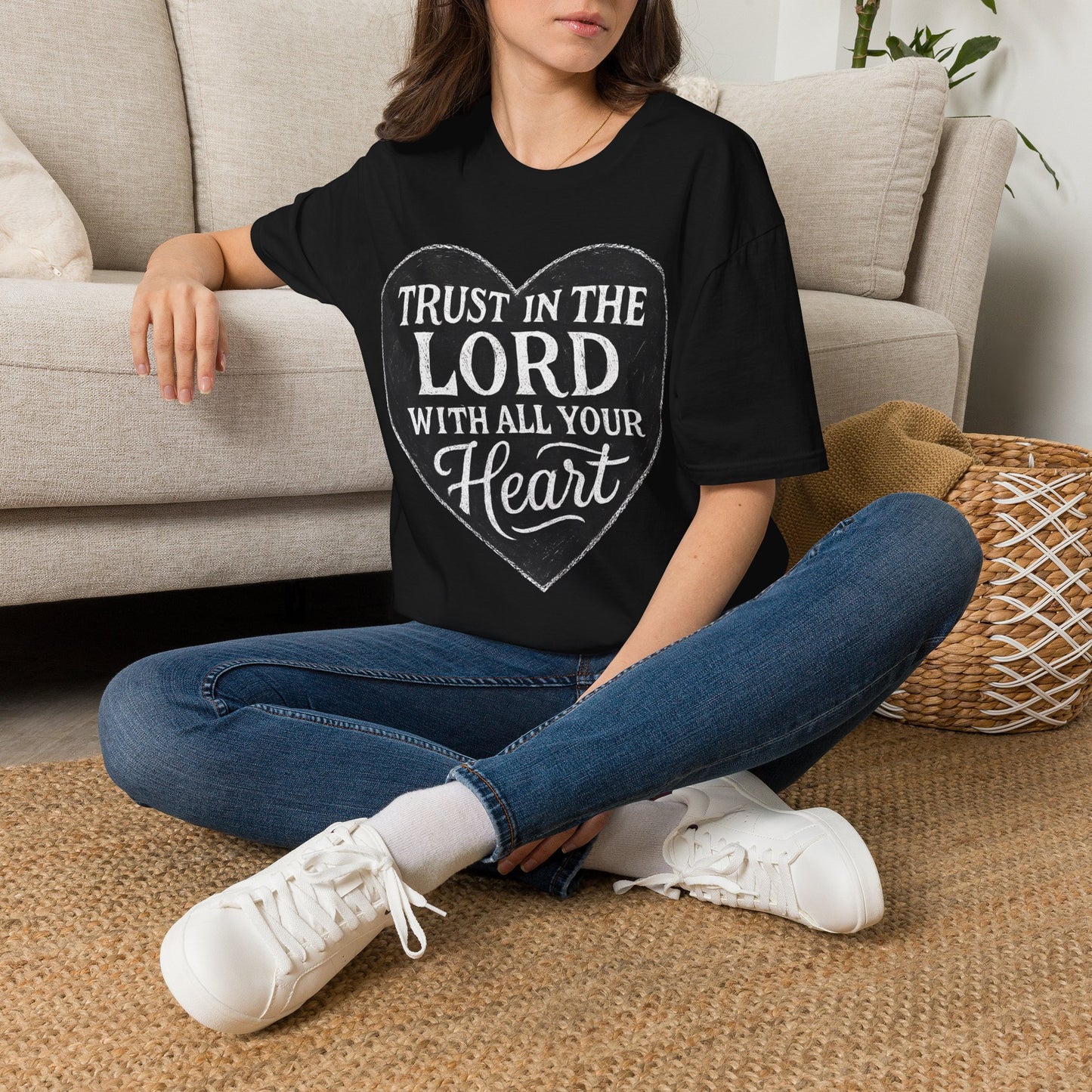 Trust in the Lord Heart T-Shirt