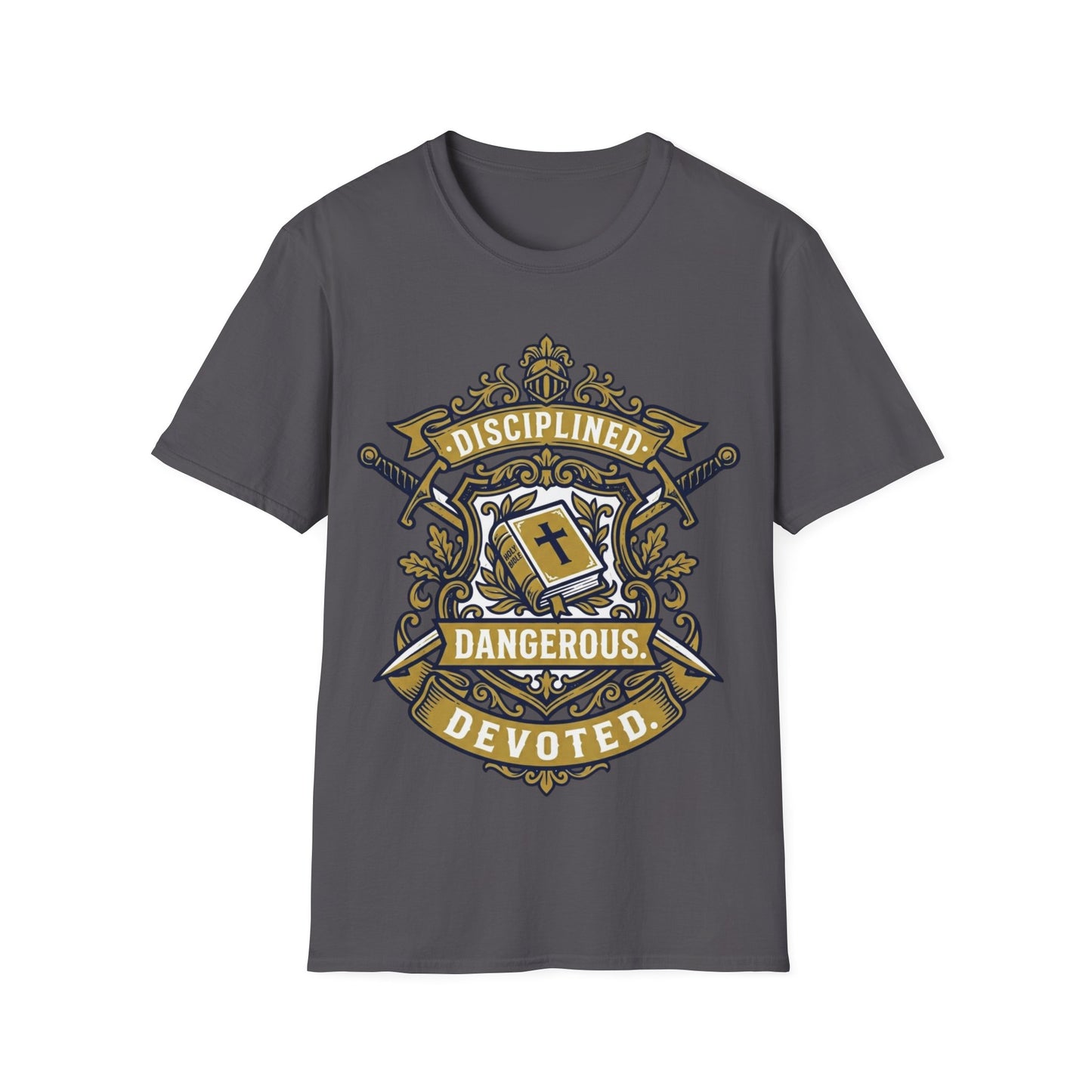Disciplined Dangerous Devoted Crest T-Shirt