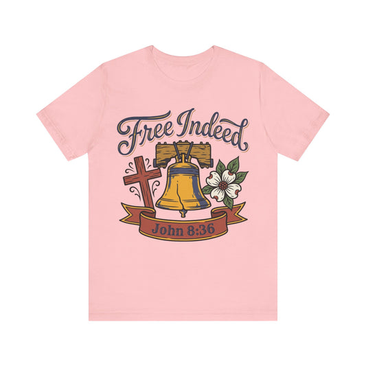 Free Indeed Liberty Bell Short Sleeve Tee